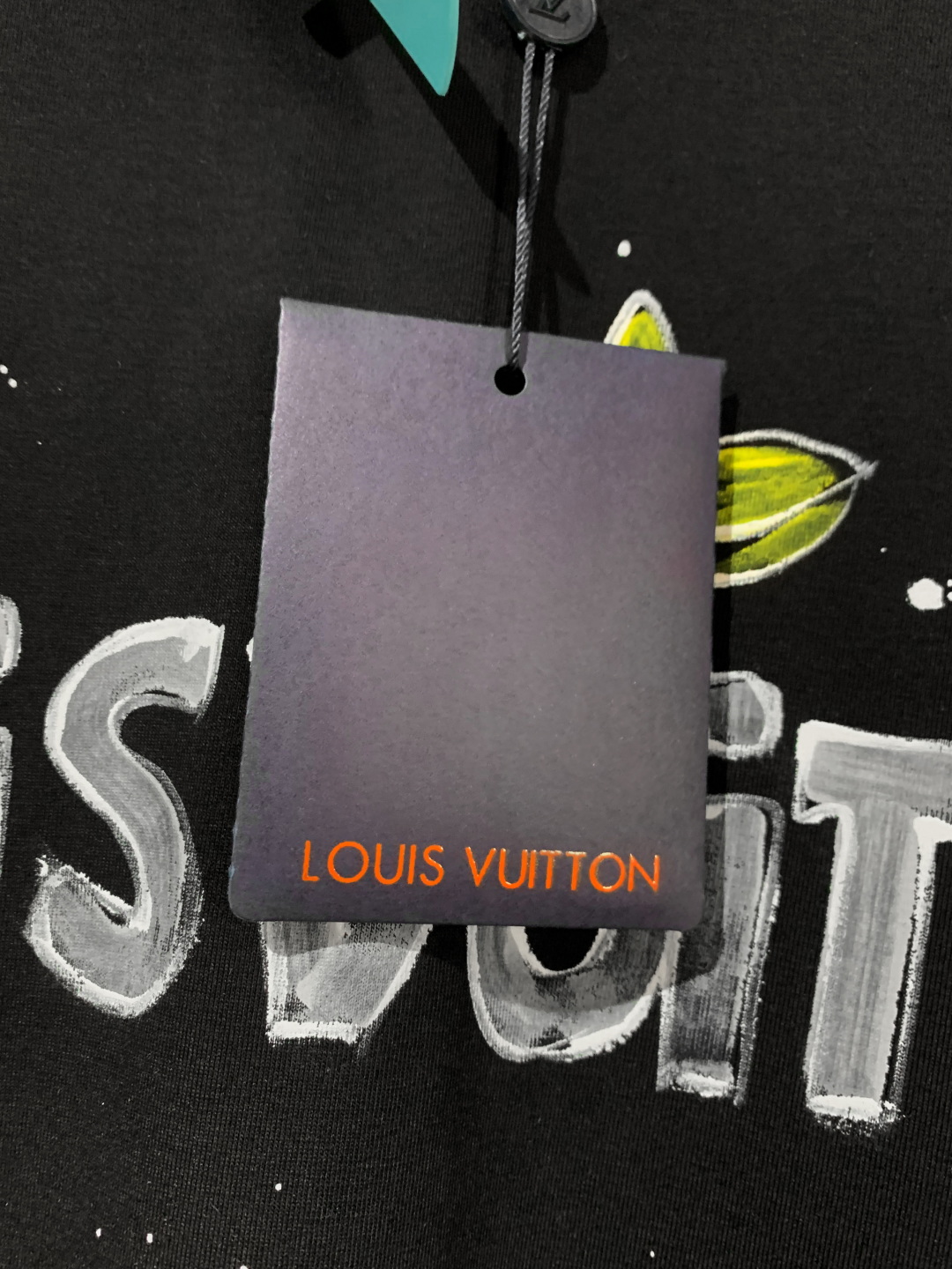 LOUIS VUITTON/路易威登 图标字母手绘短袖T恤