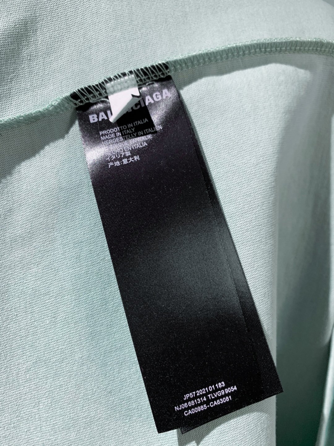 Balenciaga/巴黎世家 图标字母圆领短袖T恤