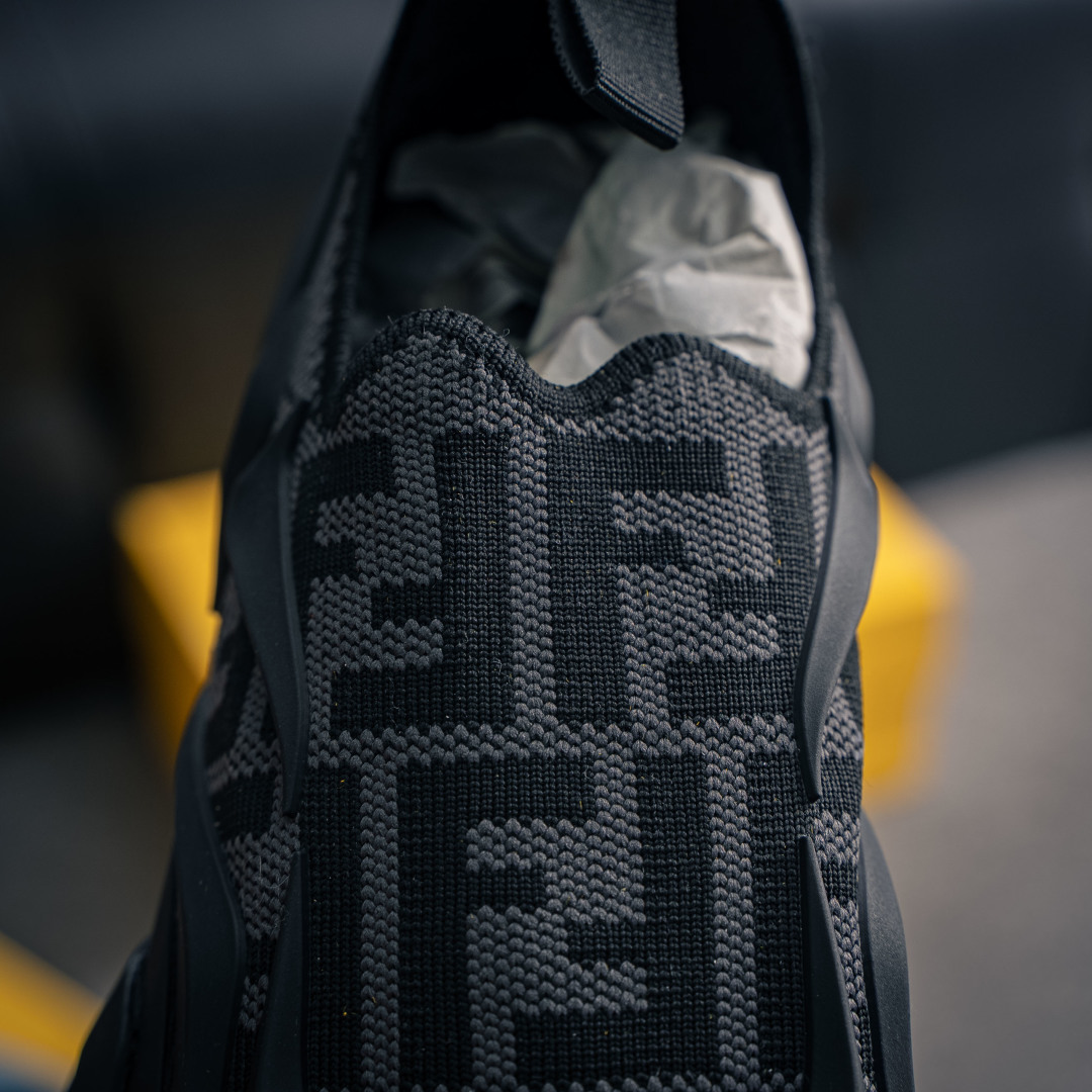 280 芬迪Fendi Flow Sneaker Low 流动系列低帮前卫袜套式一脚蹬透气针织休闲运动慢跑鞋 7E1504AN89F0R7R