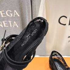 高版本出厂 Louis Vuitton ss26 new arrival LV驴牌春夏系列玛丽珍刺绣网面平底鞋单鞋 高版本出厂 Louis Vuitton ss26 new arrival LV驴牌春夏系列玛丽珍刺绣网面平底鞋单鞋