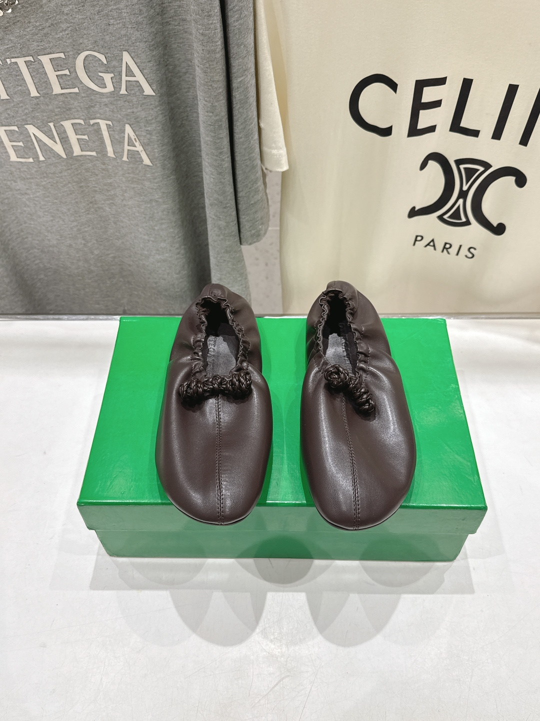 高版本出厂 Bottega Veneta/BV F065 2026ss新款深口玛丽珍平底鞋芭蕾舞鞋 小圆头的设计 通勤必 高版本出厂 Bottega Veneta/BV F065 2026ss新款深口玛丽珍平底鞋芭蕾舞鞋 小圆头的设计 通勤必