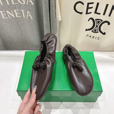 高版本出厂 Bottega Veneta/BV F065 2026ss新款深口玛丽珍平底鞋芭蕾舞鞋 小圆头的设计 通勤必 高版本出厂 Bottega Veneta/BV F065 2026ss新款深口玛丽珍平底鞋芭蕾舞鞋 小圆头的设计 通勤必