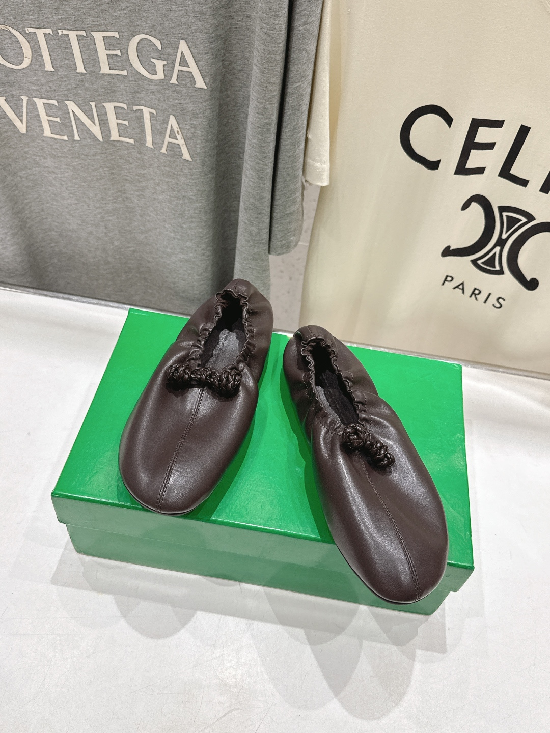 高版本出厂 Bottega Veneta/BV F065 2026ss新款深口玛丽珍平底鞋芭蕾舞鞋 小圆头的设计 通勤必 高版本出厂 Bottega Veneta/BV F065 2026ss新款深口玛丽珍平底鞋芭蕾舞鞋 小圆头的设计 通勤必