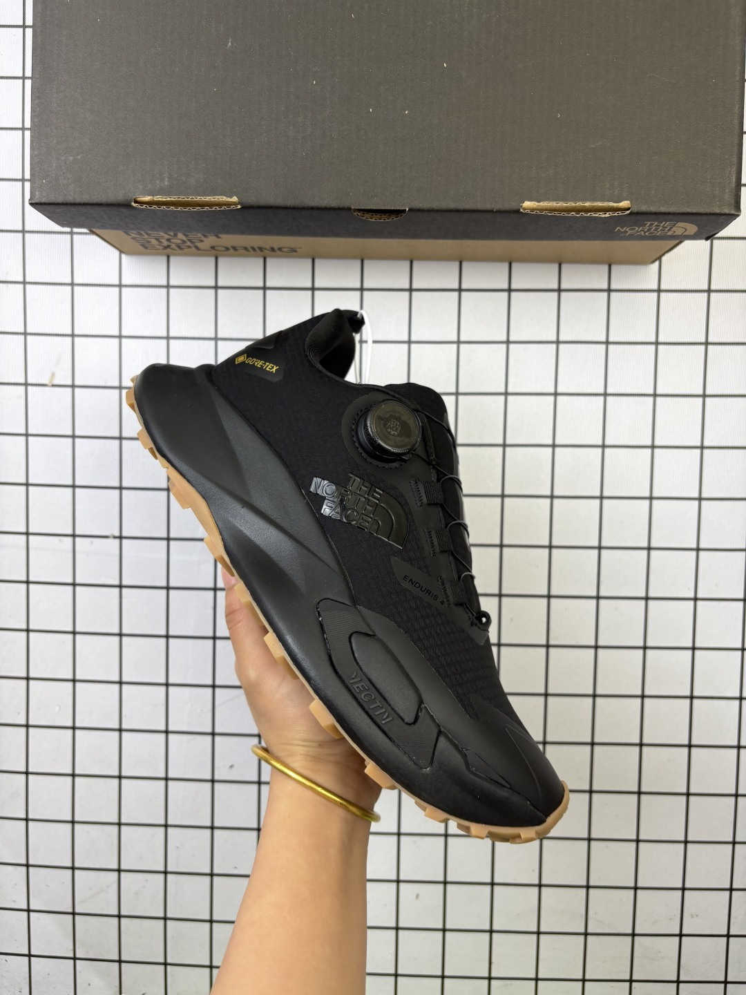 🈴💰180 公司级✅北面THE NORTH FACE VECTIV ENDURIS 4 柔软舒适防滑耐磨 低帮 越野跑步鞋 货号:NFOA5AEP-75T 尺码:40-45 编码699