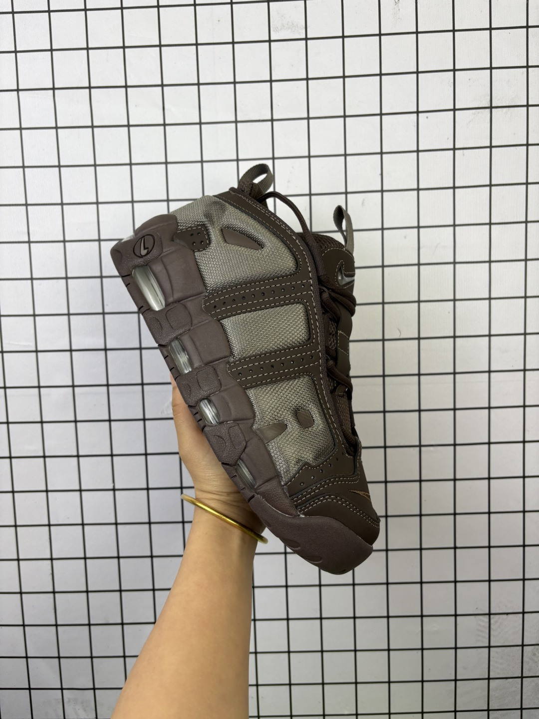 💰240 真标带半码 耐克男鞋2025春季新款Air More Uptempo皮蓬休闲气垫篮球鞋FZ3055 尺码36-47.5 编码704