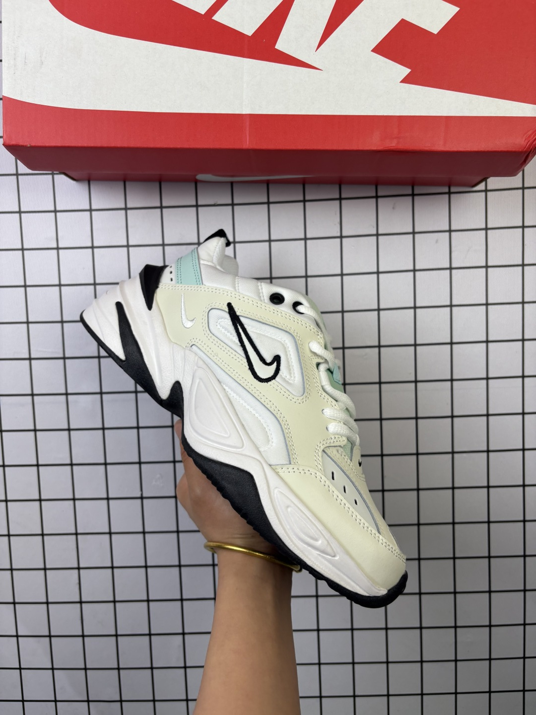 🈴💰120 Nike M2K Tekno 复古耐磨男女同款老爹鞋BQ3378-100 尺码35.5-45 编码57