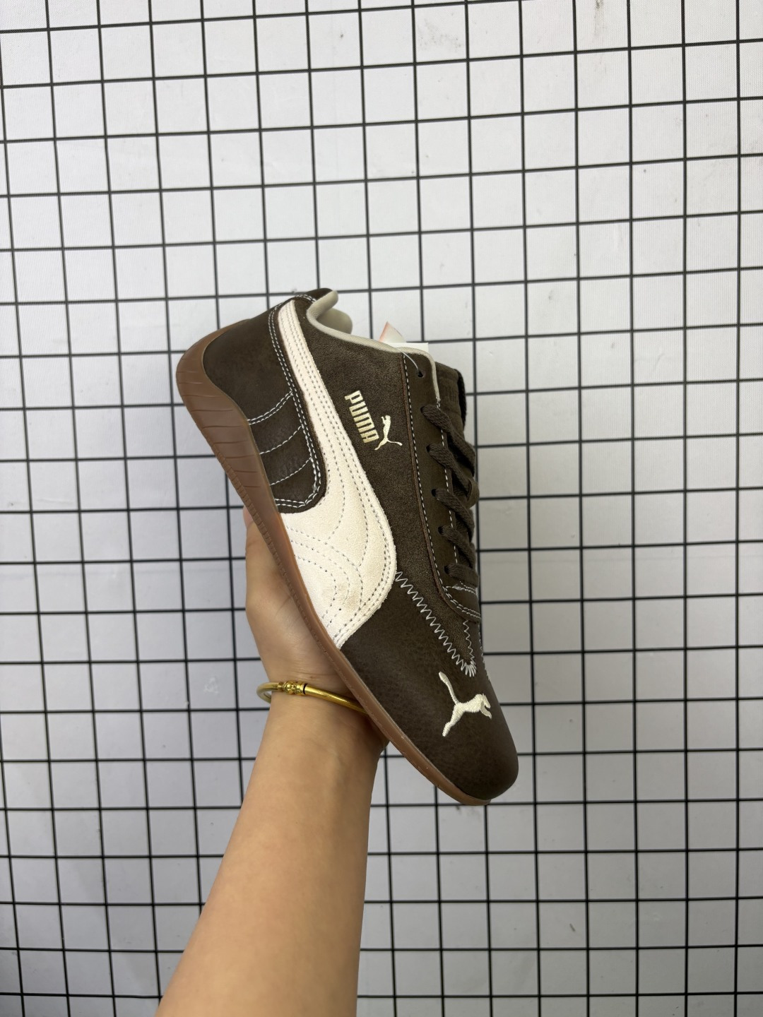 公司级✅PUMA Bella Donna Nylon 彪马 舒适男女低帮生活休闲德训薄底鞋 货号:402562-01 编码旭D