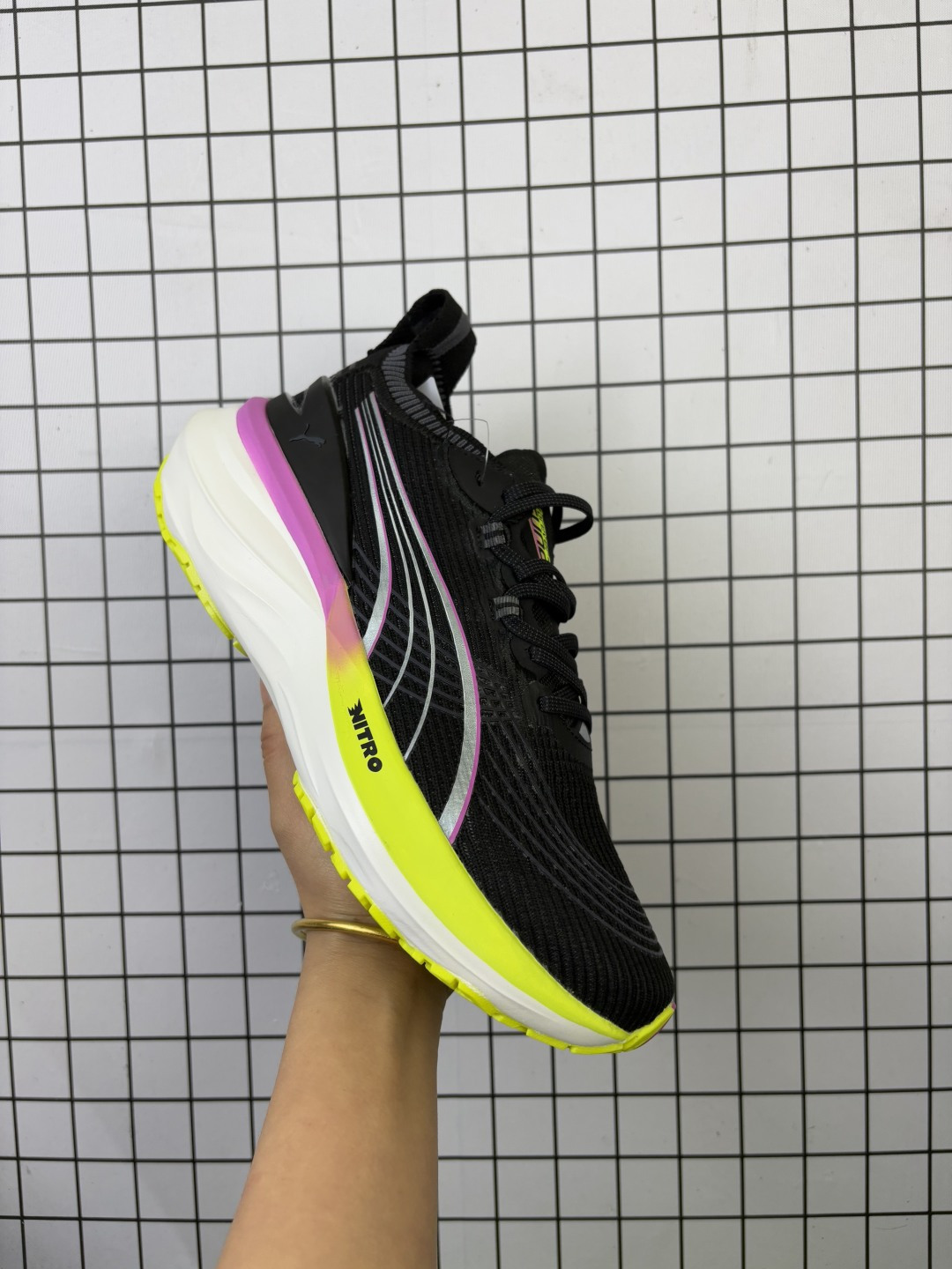 公司级✅PUMA ForeverRun NITRO 彪马 缓震训练跑鞋透气 舒适防滑耐磨 低帮 休闲跑步鞋 货号:310109-05 编码766