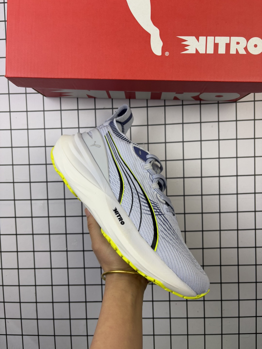 公司级✅PUMA ForeverRun NITRO 彪马 缓震训练跑鞋透气 舒适防滑耐磨 低帮 休闲跑步鞋 货号:310109-05 编码766