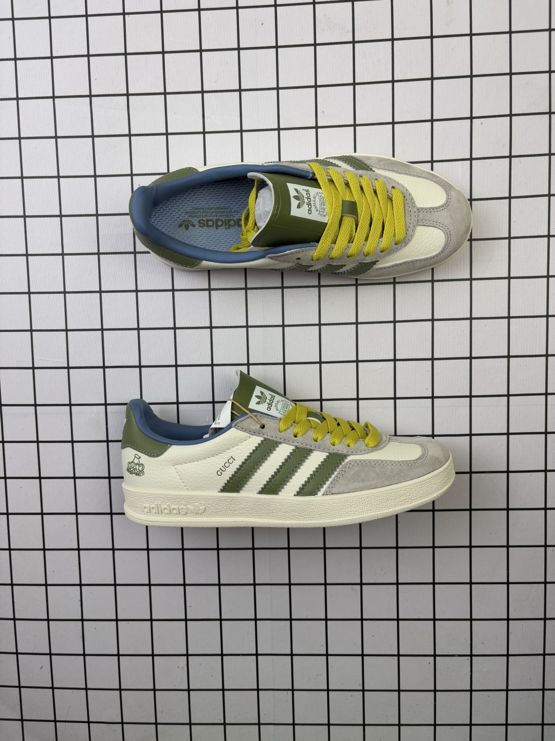💰 120
✅AD Gazelle Indoor Trainers 古驰联名—抹茶绿
原厂定制长毛翻毛皮组合环保纤维革鞋面材质
内置环保海玻璃鞋垫 外置RB橡胶大底 产品品控稳定性领先行业 原厂全套原楦原纸板冲刀磨具开发 原厂皮料加持 原厂港宝加持定型后跟R度完美
将复古进行到底 简约流畅 羚羊内训系列低帮复古百搭休闲运动德训风板鞋 90年代经典的复刻版!
货号:DD6607
尺码:36 36.5 37 38 38.5 39 40 40.5 41 42 42.5 43 44 44.5 45 46
编码:旭D