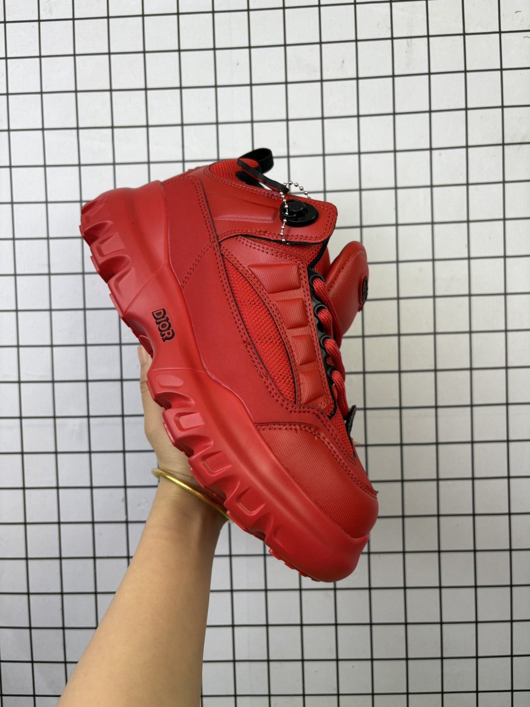 💰170 迪奥DIOR HOMME 高奢品牌经典复古老爹鞋 夸张流线极符 外形延续当下潮流得未来感老爹鞋 货号：1039256 尺码39-45 编码688