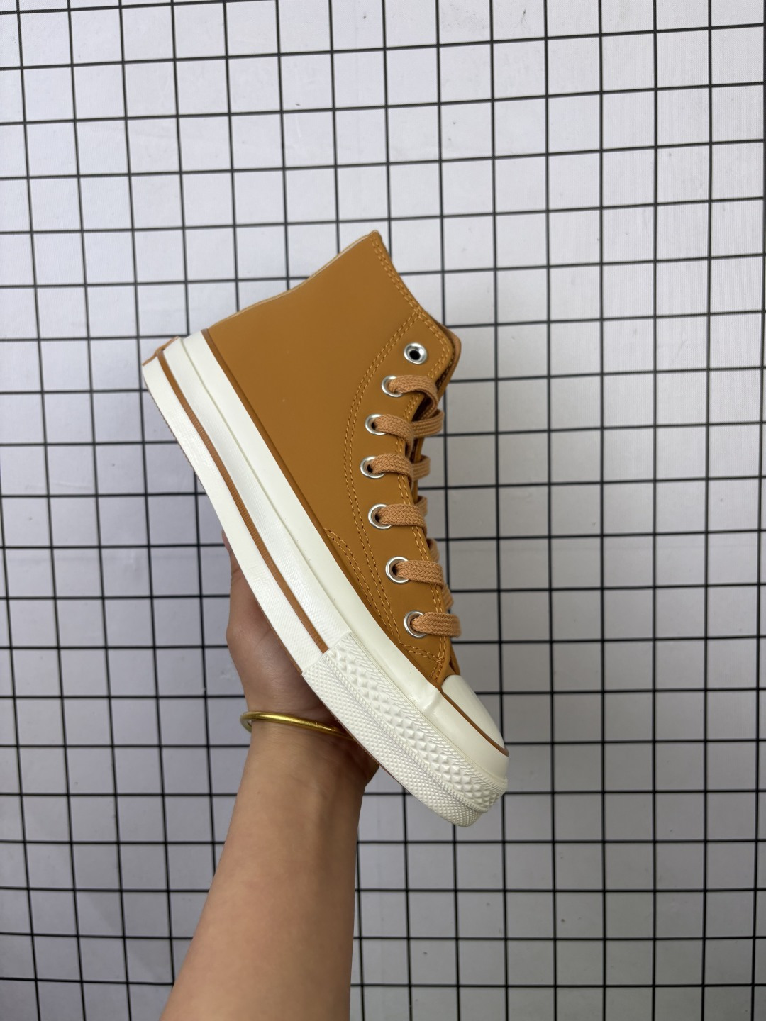 💰110 真标带半码! CONVERSE 匡威 潮流百搭 耐磨防滑 高帮休闲硫化运动板鞋 编码648 35-44