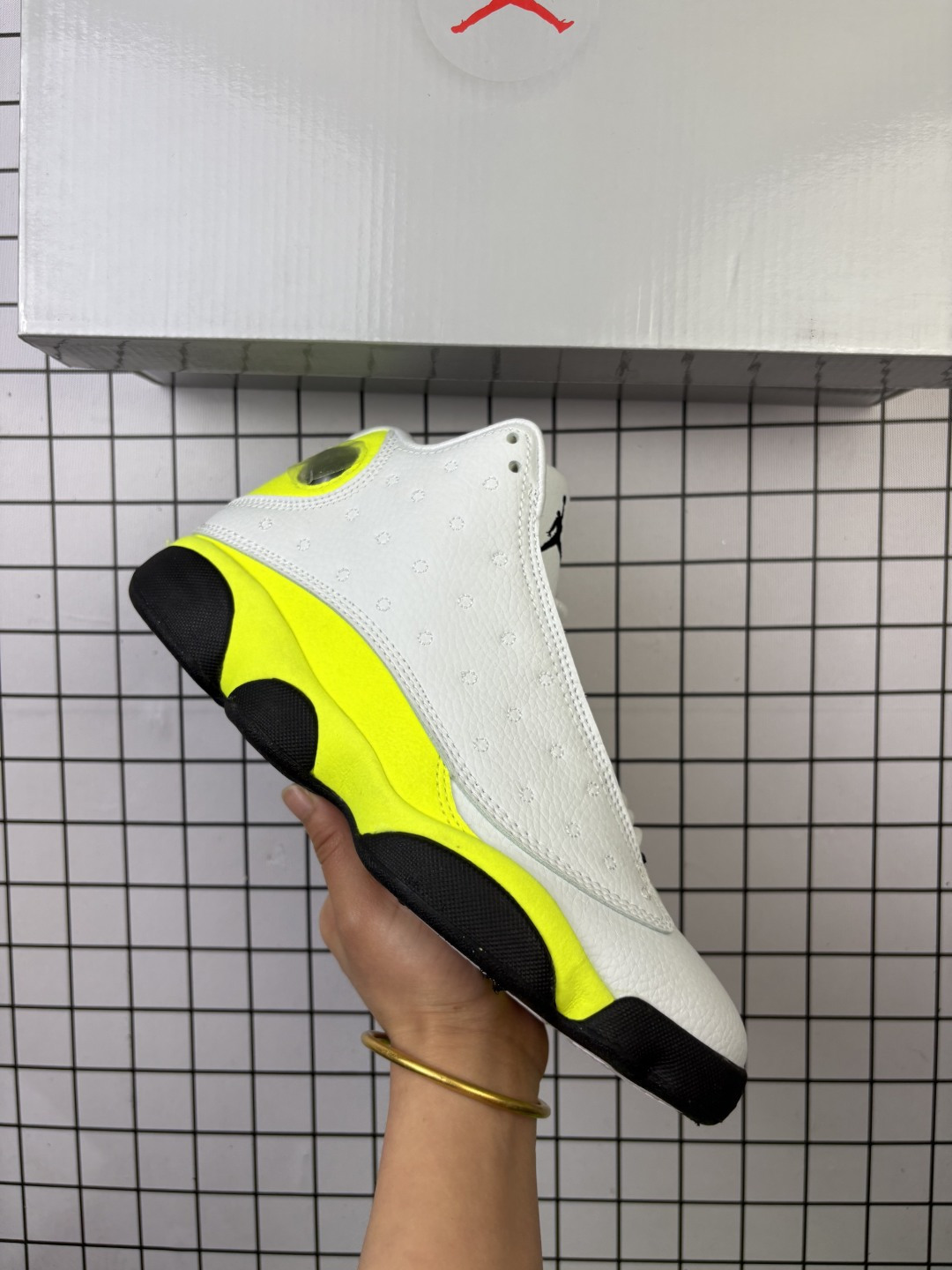 耐克Nike Air Jordan 13 XIII”Atmosphere Grey“迈克尔·乔丹AJ13代复古中帮文化休闲运动篮球鞋 货号:414571 半 编码554
