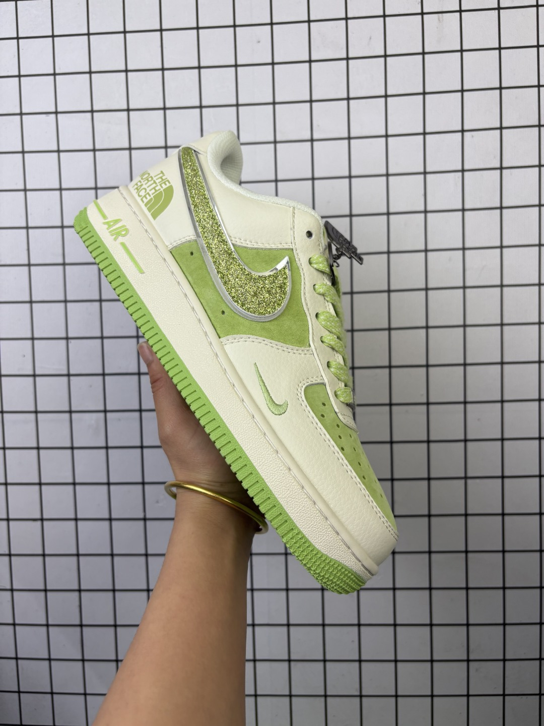 耐克Nike Air Force 1 Low 07 x The North Face北面联名 货号:QY6818 原楦头原纸板 打造纯正空军版型 专注外贸渠道 全掌内置蜂窝气垫 原盒配件 原厂中底钢印、拉帮完美 编码577