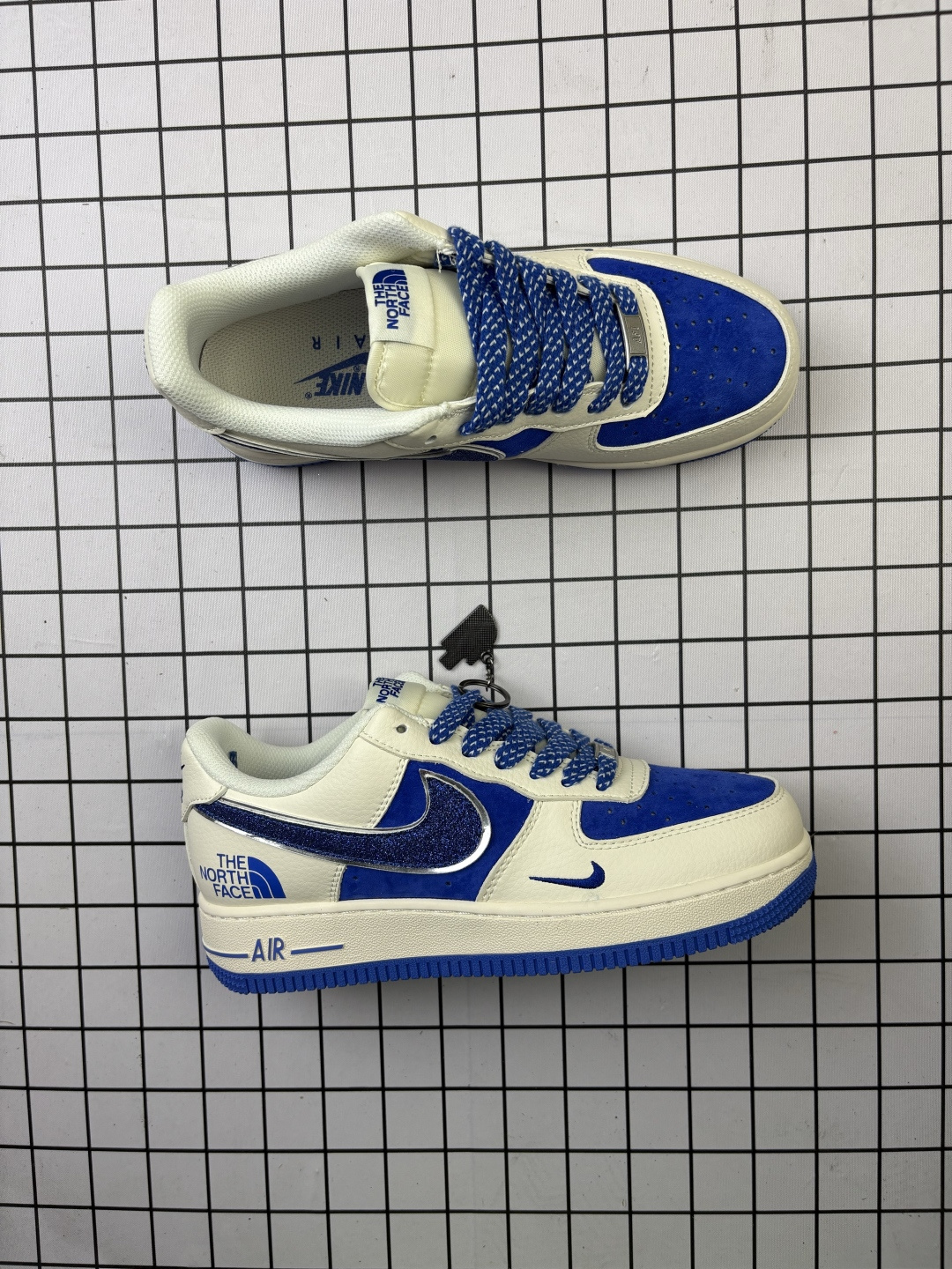 耐克Nike Air Force 1 Low 07 x The North Face北面联名 货号:QY6818 原楦头原纸板 打造纯正空军版型 专注外贸渠道 全掌内置蜂窝气垫 原盒配件 原厂中底钢印、拉帮完美 编码577