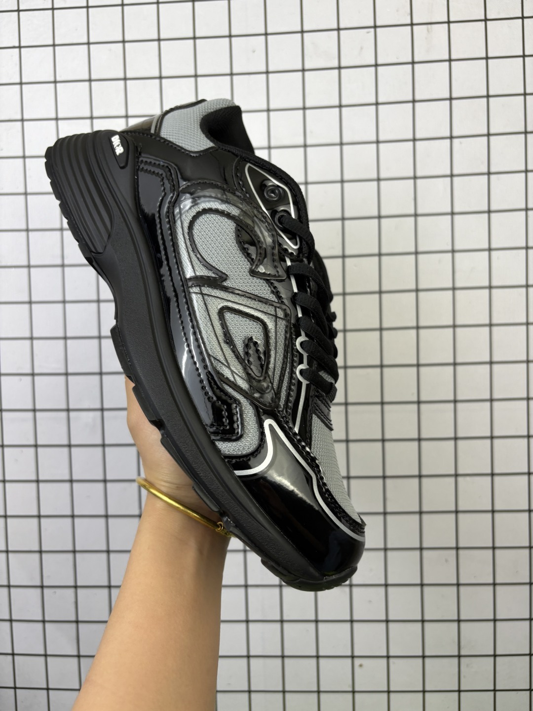 💰140 公司级 ✅Dior迪奥 B30系列 网眼织物 厚底系带 低帮休闲运动老爹鞋! 编码788 39-45