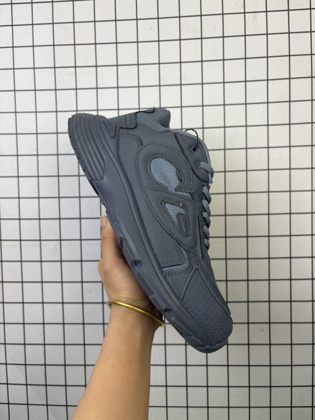 💰160 真标✅Dior迪奥 B30系列 网眼织物 厚底系带 低帮休闲运动老爹鞋! 编码719 39-46