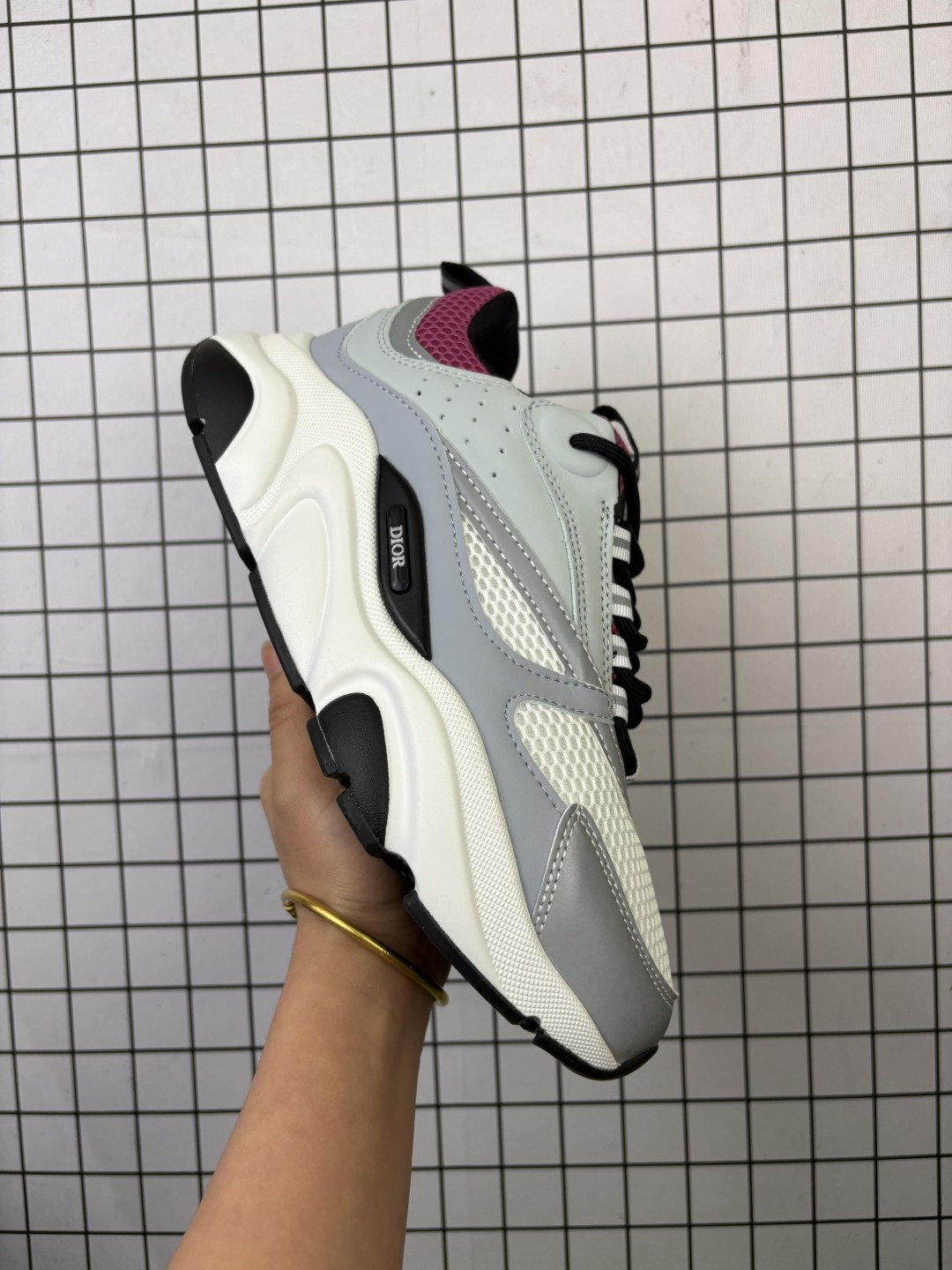 💰115 真标✅DIOR迪奥 B22 牛皮 科技网布 舒适日常 低帮 生活休闲鞋 尺码:40-45 编码103