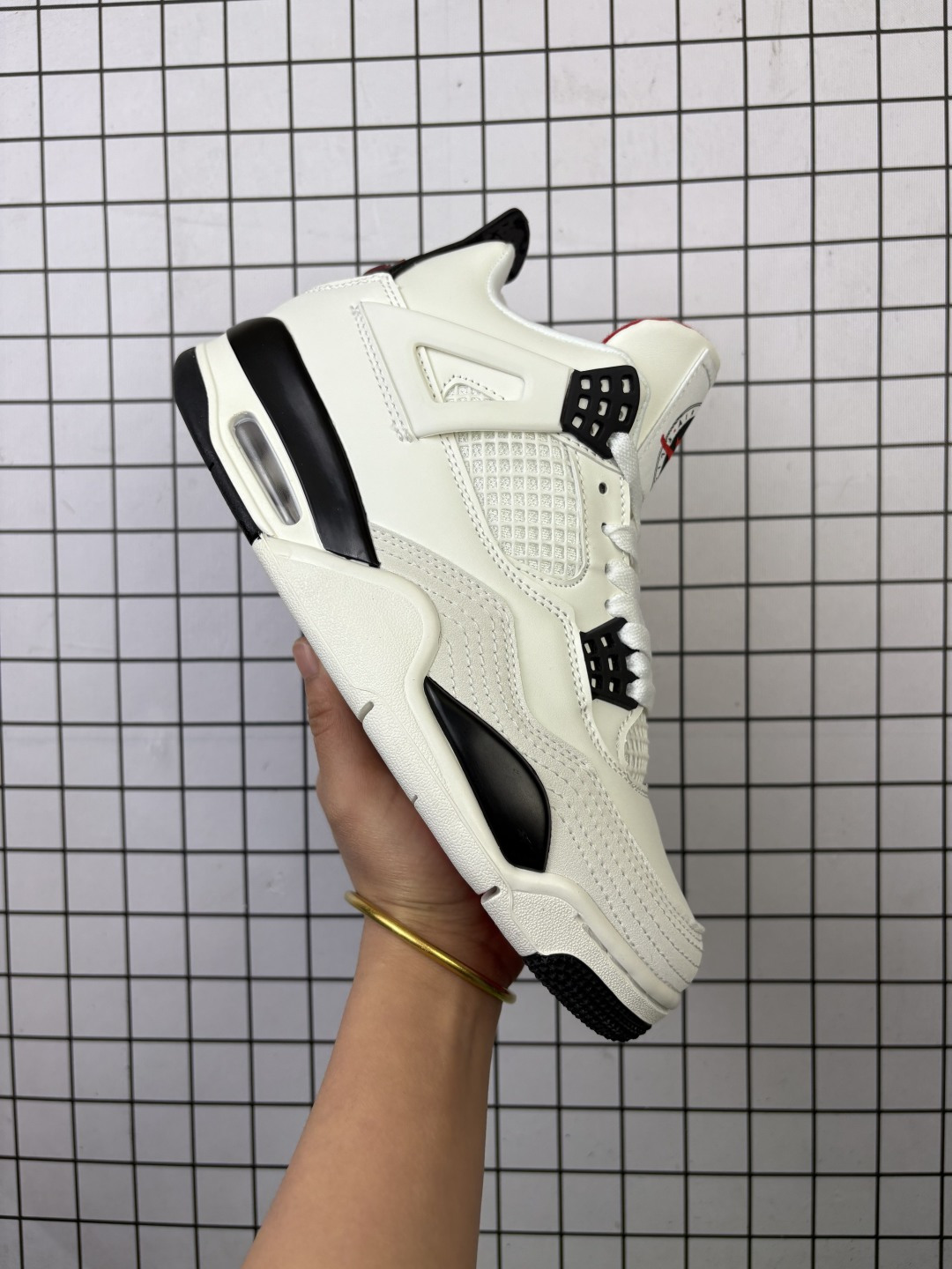 💰120 真标✅Nike Air Jordan 4 Retro 耐克迈克尔·乔丹AJ4代中帮复古休闲运动文化篮球鞋 货号:IM4002-100 尺码:36 36.5 37.5 38 38.5 39 40 40.5 41 42 42.5 43 44 45 46 47 编码554