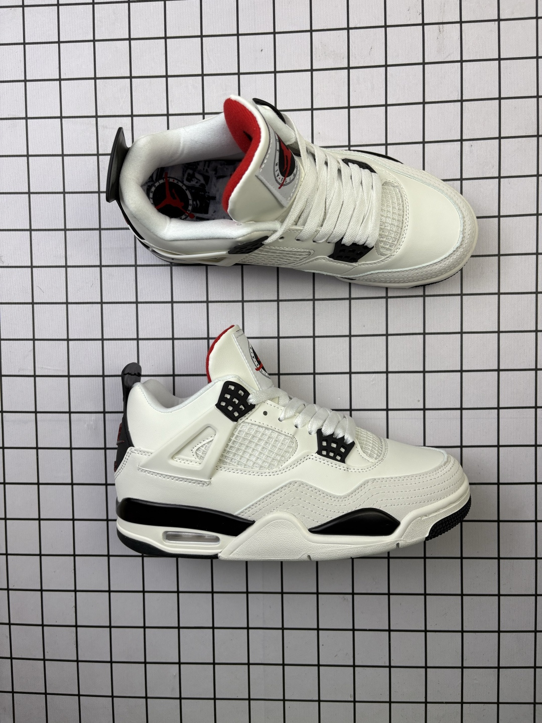 💰120
真标✅Nike Air Jordan 4 Retro 耐克迈克尔·乔丹AJ4代中帮复古休闲运动文化篮球鞋
货号:IM4002-100
尺码:36 36.5 37.5 38 38.5 39 40 40.5 41 42 42.5 43 44 45 46 47
编码554