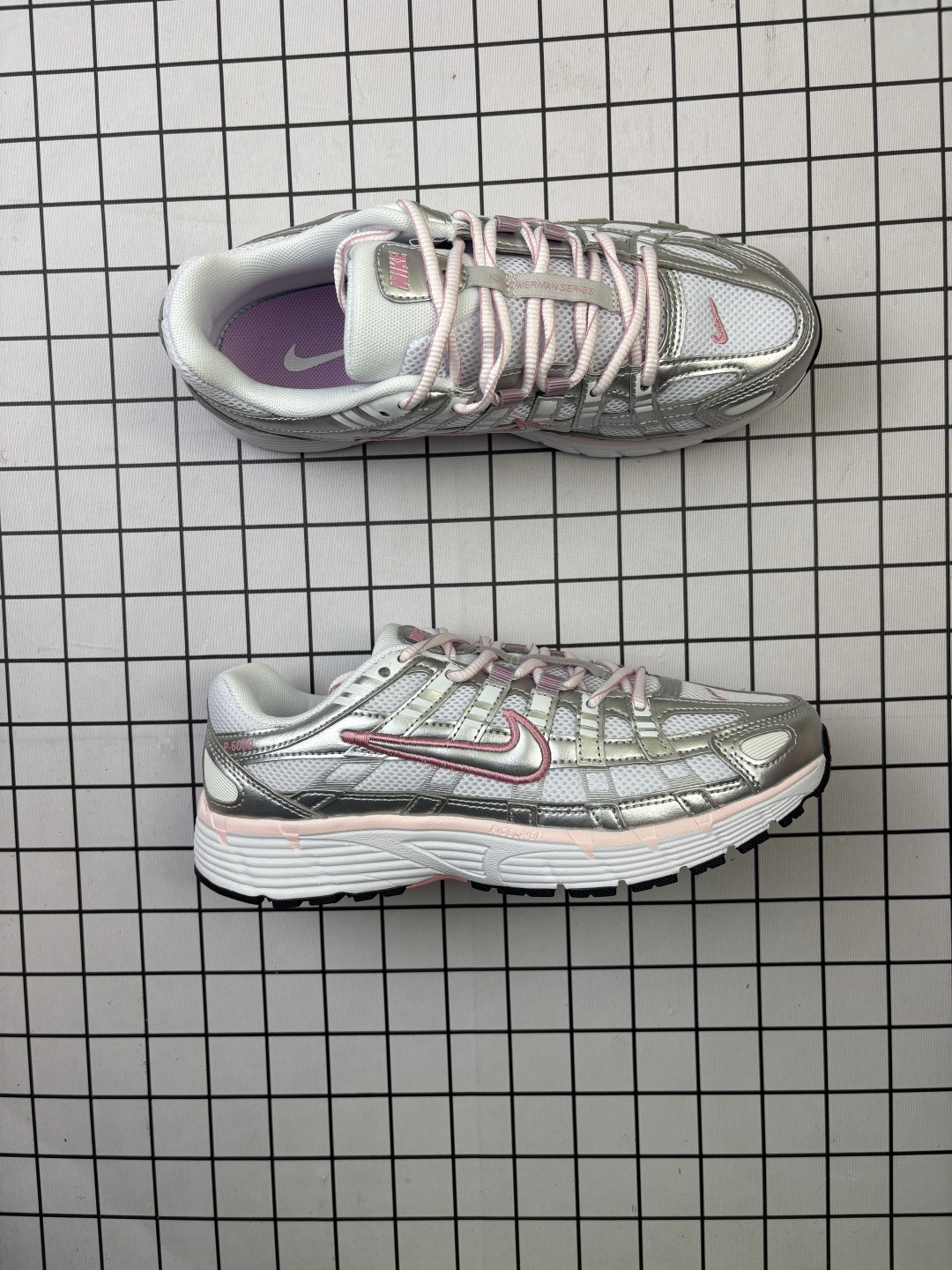 💰130
NK P6000 系列低帮复古老爹风休闲运动舒适慢跑鞋
超火复古老爹跑鞋 充正版本
耐克 P6000老爹鞋Initiator 独家出货
独家私模 原鞋 真标 原盒打造
官方货号：BV1021-108
Size：36-40
编码554