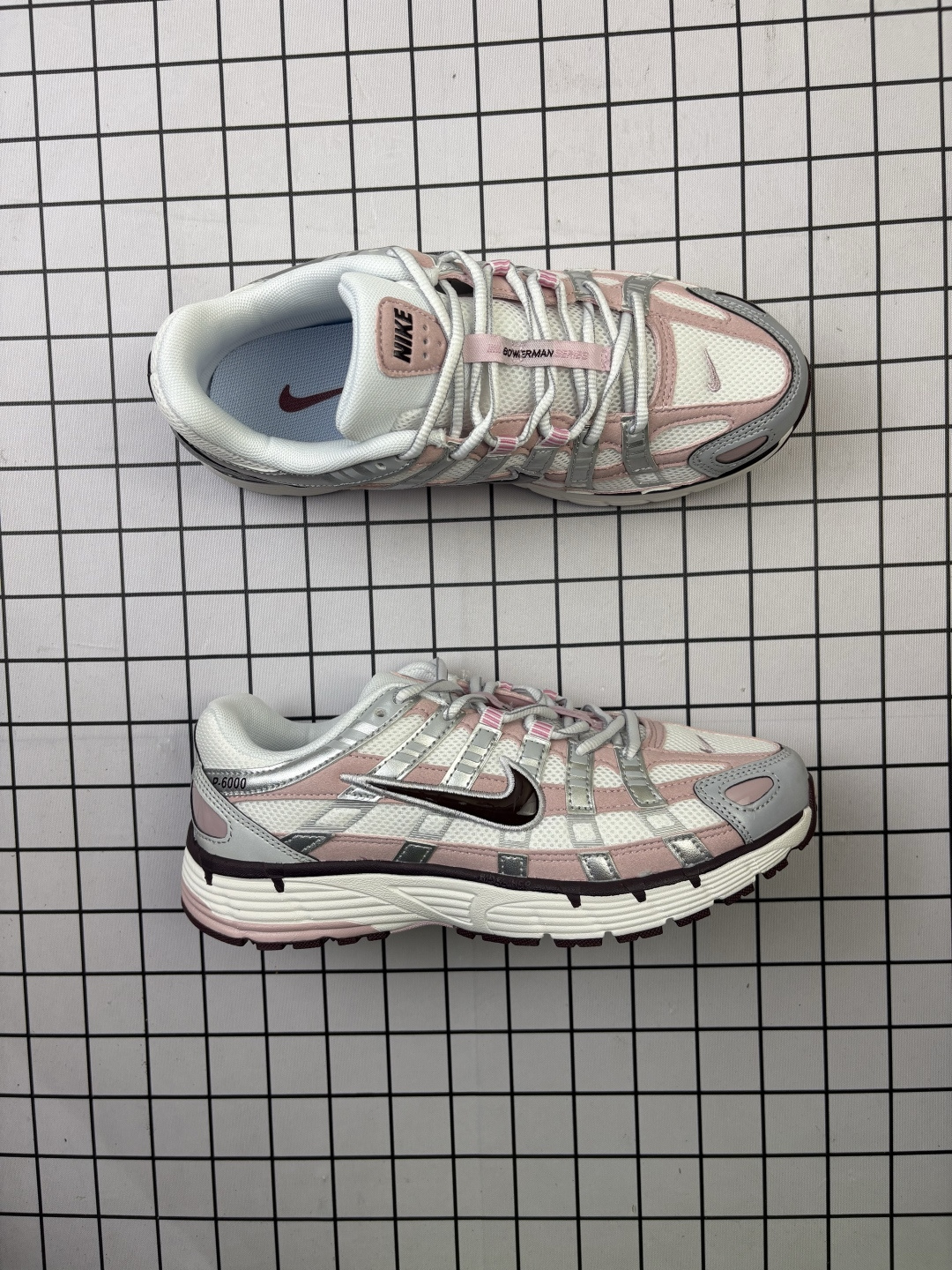 💰130 NK P6000 系列低帮复古老爹风休闲运动舒适慢跑鞋 超火复古老爹跑鞋 充正版本 耐克 P6000老爹鞋Initiator 独家出货 独家私模 原鞋 真标 原盒打造 官方货号：BV1021-108 Size：36-40 编码554