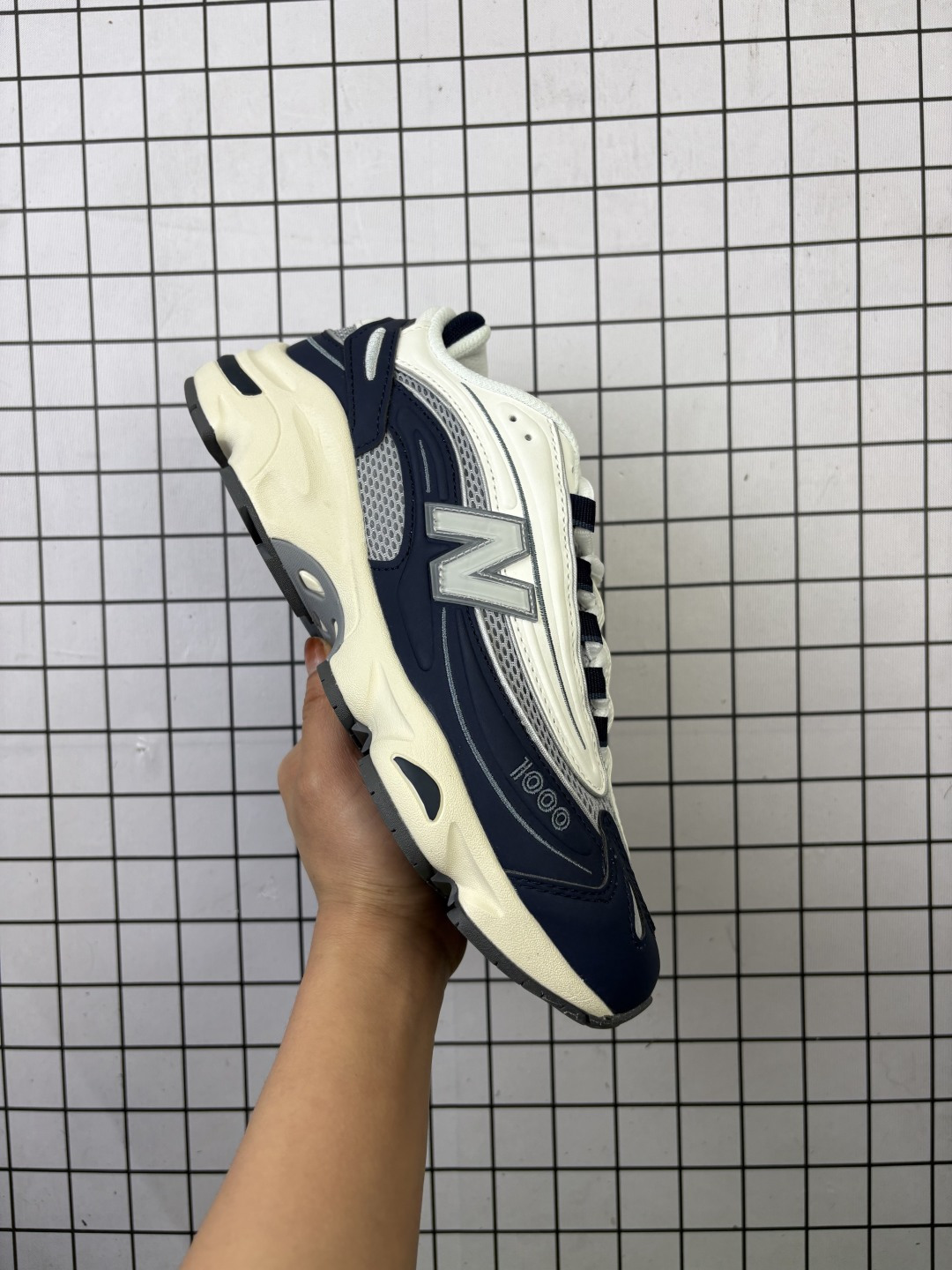 New Balance 1000系列 复古 老爹风低帮休闲运动跑步鞋 M1000CB #小红书穿搭款式,原楦原纸版开发版型 编码足