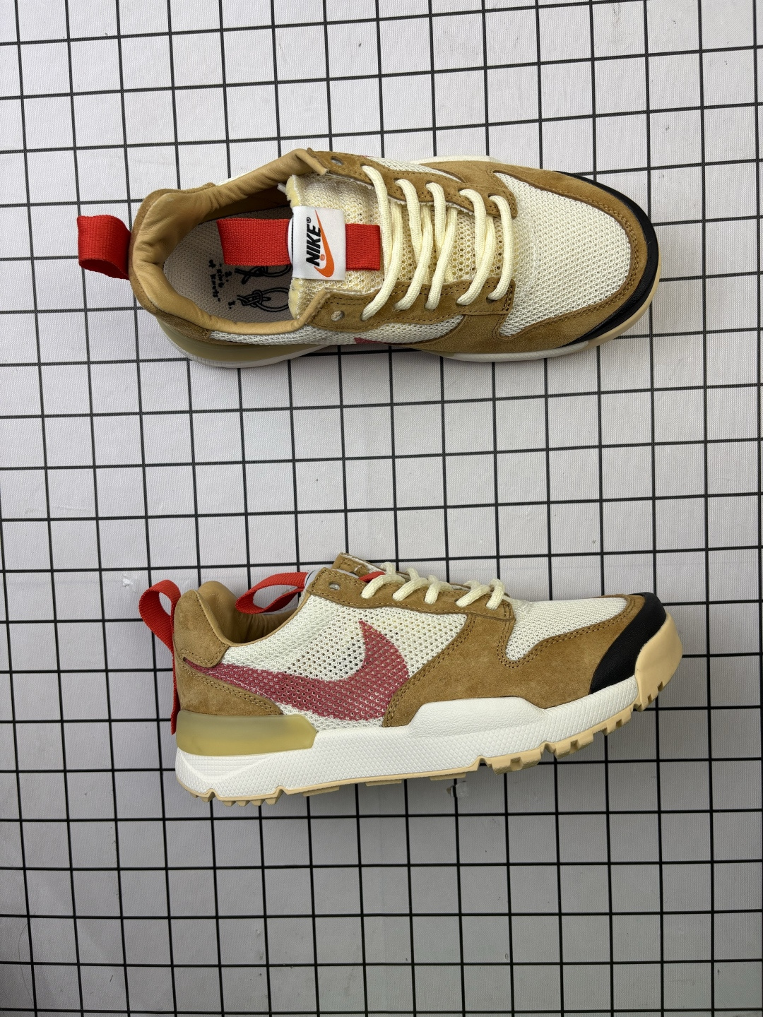 💰280
公司级：联乘艺术家-艺术家汤姆·萨克斯Tom Sachs x Nike Craft Mars Yard TS NASA 2.0宇航员神游太空百搭休闲运动透气慢跑鞋” 
货号:IF2885-100
尺码:36-45半
编码755