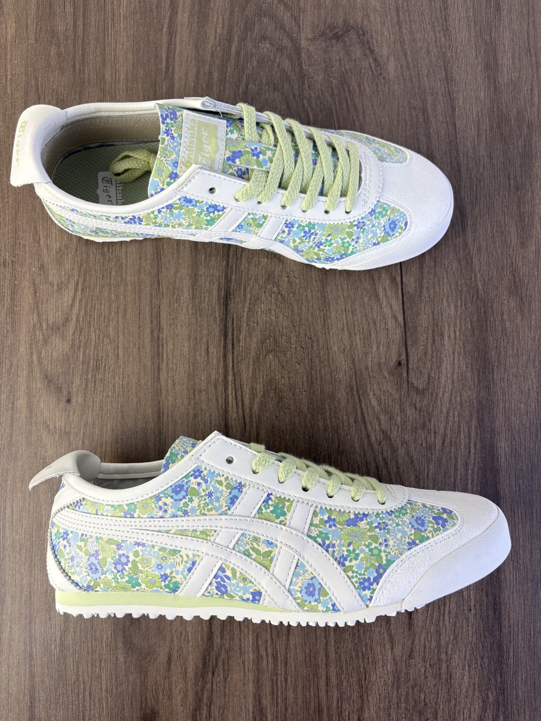 亚瑟士 Onitsuka Tiger Mexico 66 Slip On 鬼冢虎复古时尚 舒适透气皮革鞋面耐磨防滑 休闲运动跑步鞋 虎底采用磨耐防橡滑胶底大富有弹性,缓减冲震休闲运动鞋. 编码771