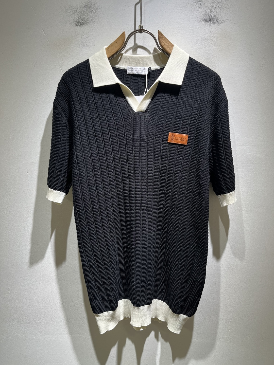 BC-Brunello Cucineli 2026春夏新款男士短袖针织Polo衫，众多明星都爱穿的时尚百