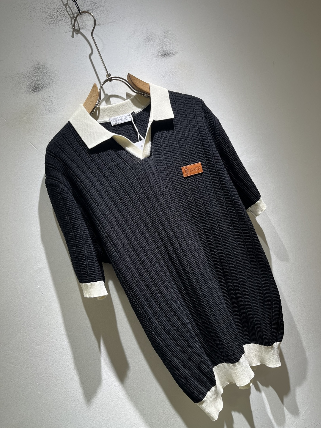 BC-Brunello Cucineli 2026春夏新款男士短袖针织Polo衫，众多明星都爱穿的时尚百