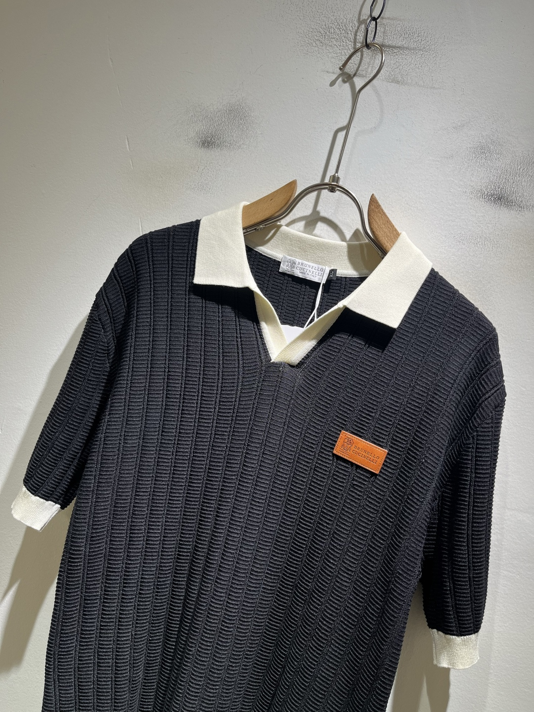 BC-Brunello Cucineli 2026春夏新款男士短袖针织Polo衫，众多明星都爱穿的时尚百
