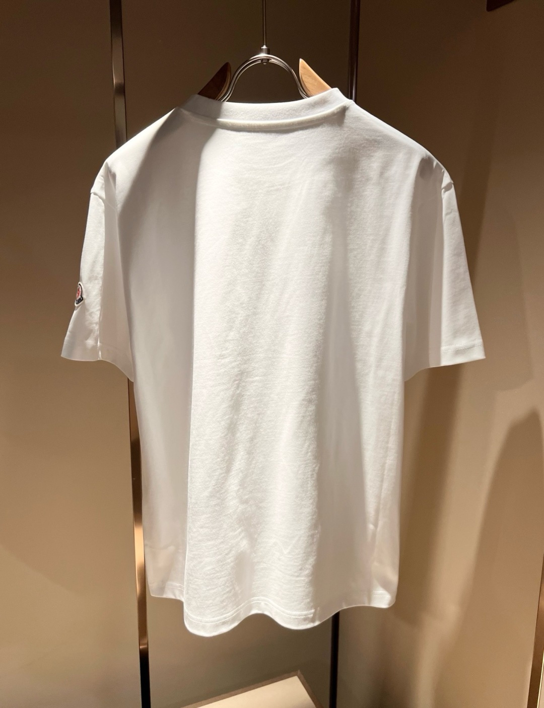 Moncler蒙家 2026春夏最新男女同款👫贸易订单短袖T恤，全品相！！网红款！采用logo图案压胶设