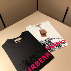 BURBER*Y巴*莉2026春夏新品男女同款👫短袖T恤,重磅来袭,最近比较火热的环保纯棉面料制作而成, BURBER*Y巴*莉2026春夏新品男女同款👫短袖T恤,重磅来袭,最近比较火热的环保纯棉面料制作而成,