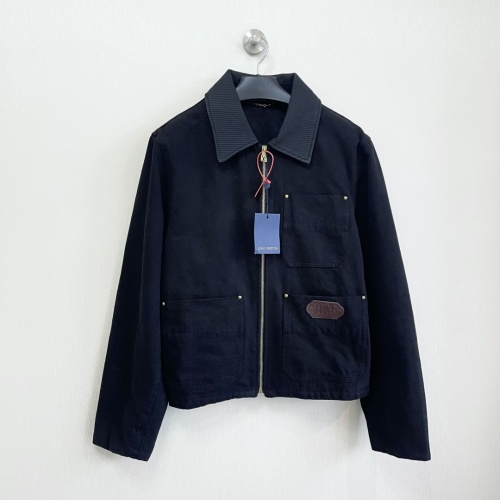 25SS Runway Inspired Workwear Jacket with Jacquard Canvas & Silk Lining 1 25SS Runway Inspired Workwear Jacket with Jacquard Canvas & Silk Lining