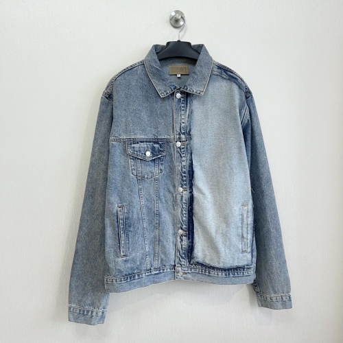 MM6 Maison Margiela Distressed Denim Jacket - Deconstructed Design 1 MM6 Maison Margiela Distressed Denim Jacket - Deconstructed Design