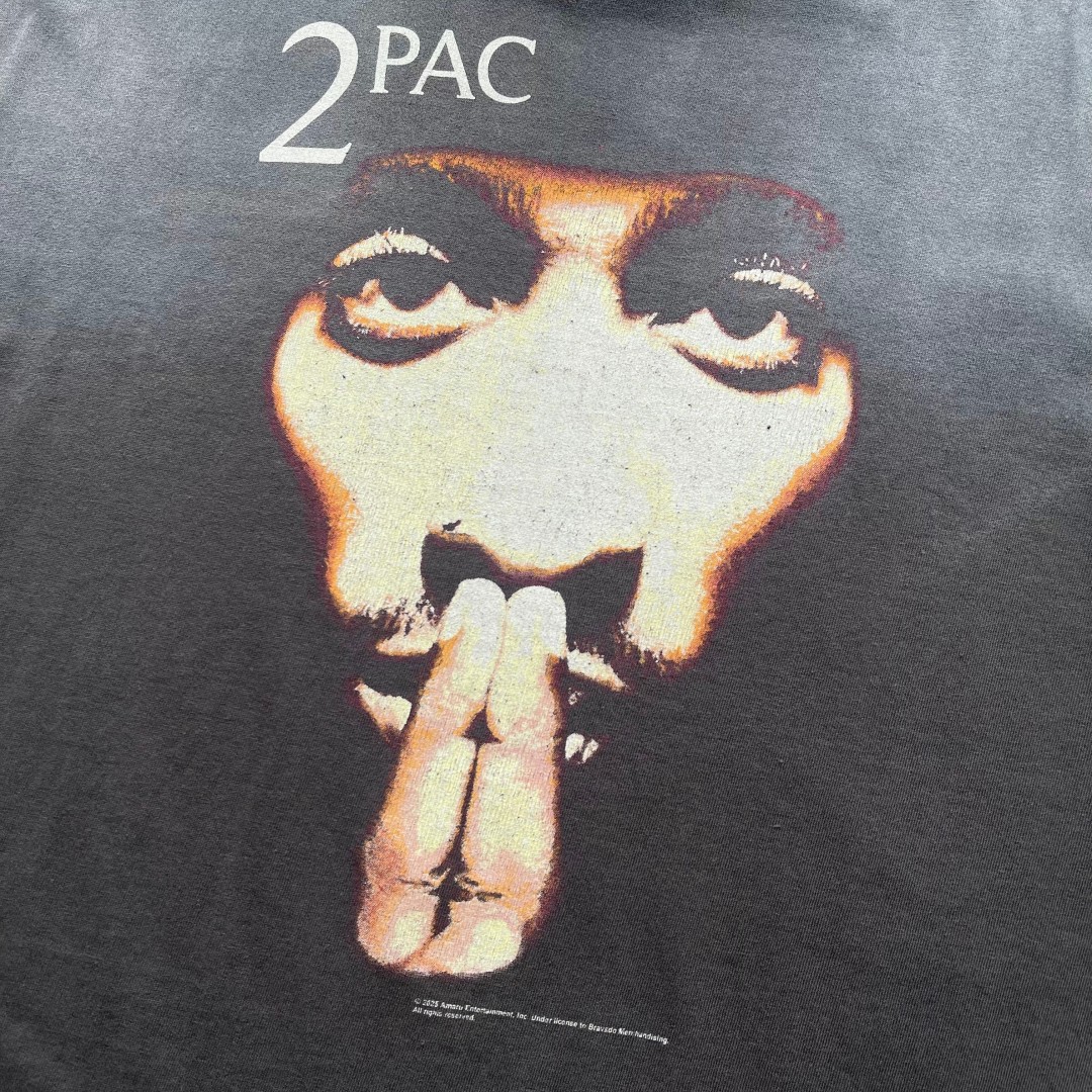 SAINT Mxxxxxx x 2PAC T-Shirt: Vintage-Style Hip-Hop Tee with Distressed Details 5 cmp a1752744666039 3068