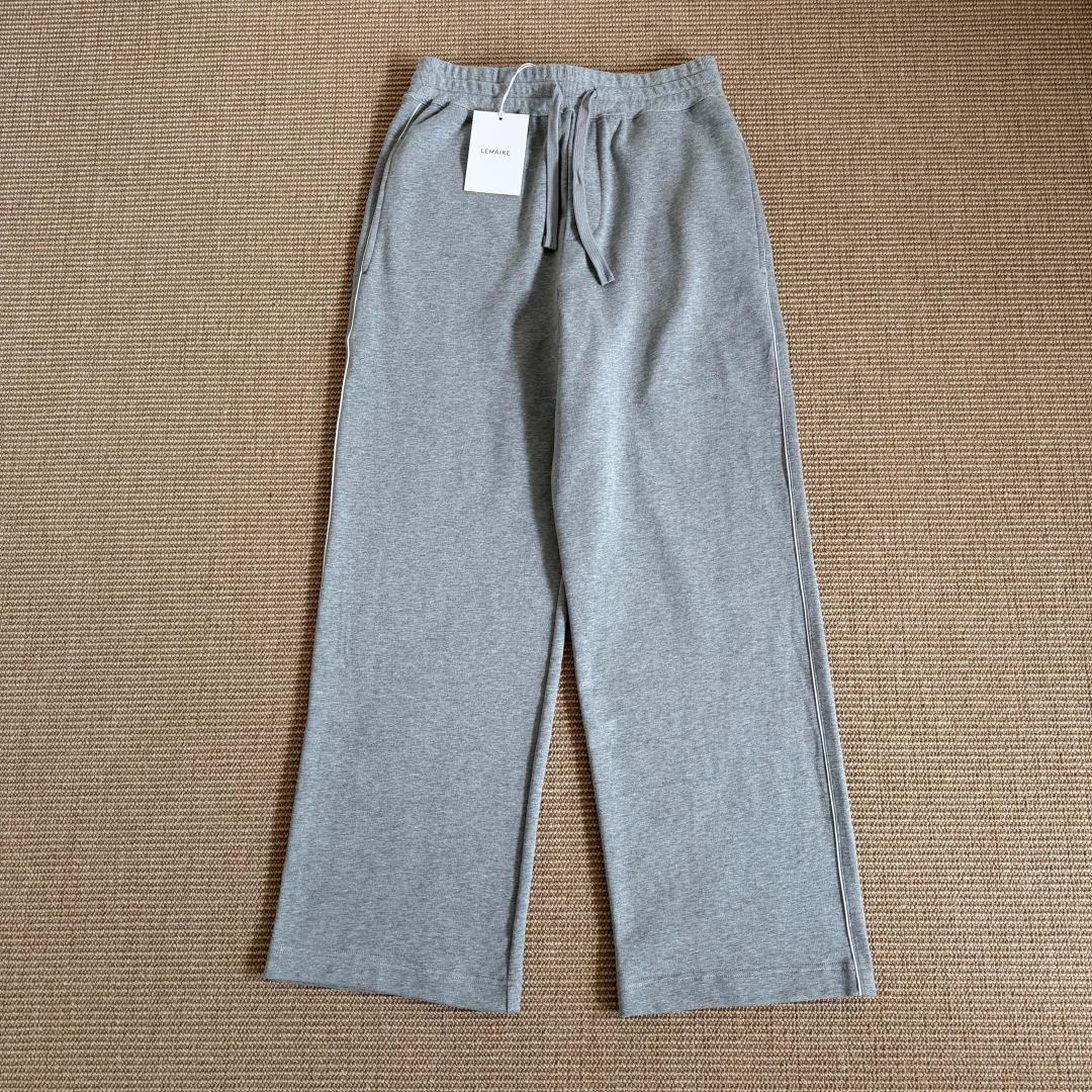 NO:862514,New product LEMAIRE cotton knitted trousers Lemaire side seam contrast white line straight loose sweatpants trousers minimalist high-end single product 320 grams of pure cotton fabric for commuting in all seasons smlxl size ready stock, men's clothing,19860909新品 LEMAIRE全棉针织长裤  Lemaire 侧缝撞色白线直筒宽松卫裤长裤 极简高级单品 320克重纯棉面料四季通勤 smlxl码 现货,男装,,Women's clothing