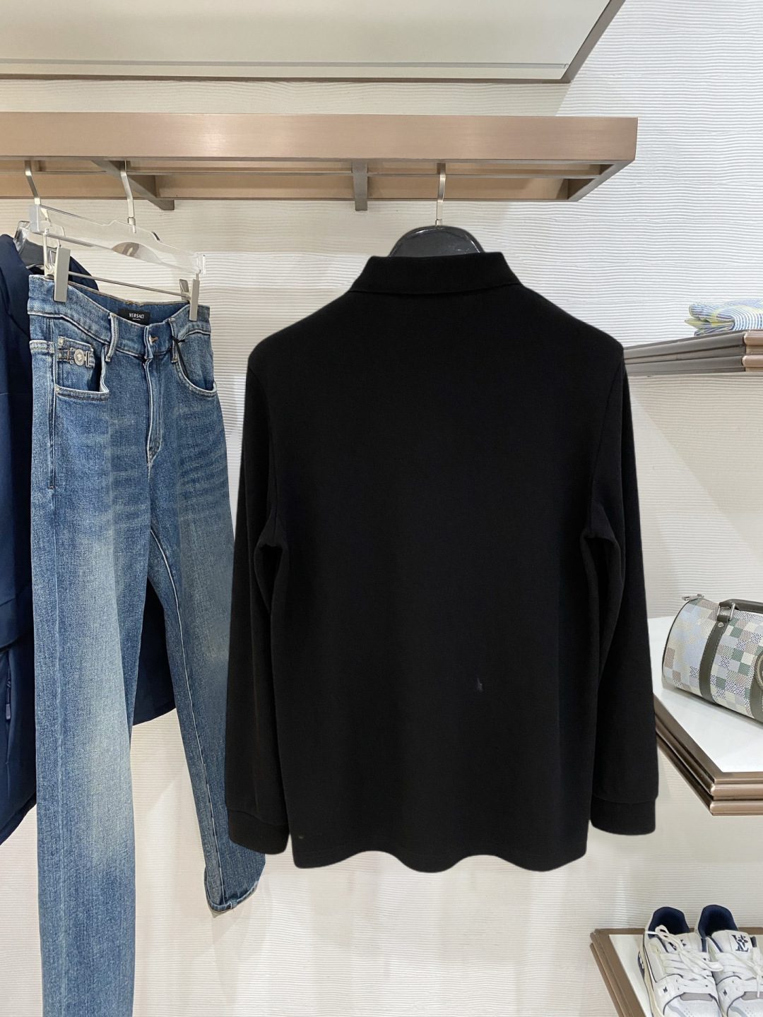 🌾 开春新品 爱马仕 独家专供新款原单男士Polo长袖高端定制 高版本 时尚百搭爆款⚠️⚠️✨✨原版进口