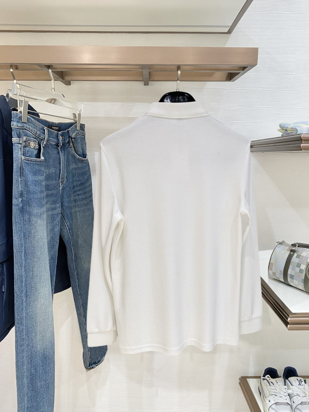 🌾 开春新品 爱马仕 独家专供新款原单男士Polo长袖高端定制 高版本 时尚百搭爆款⚠️⚠️✨✨原版进口