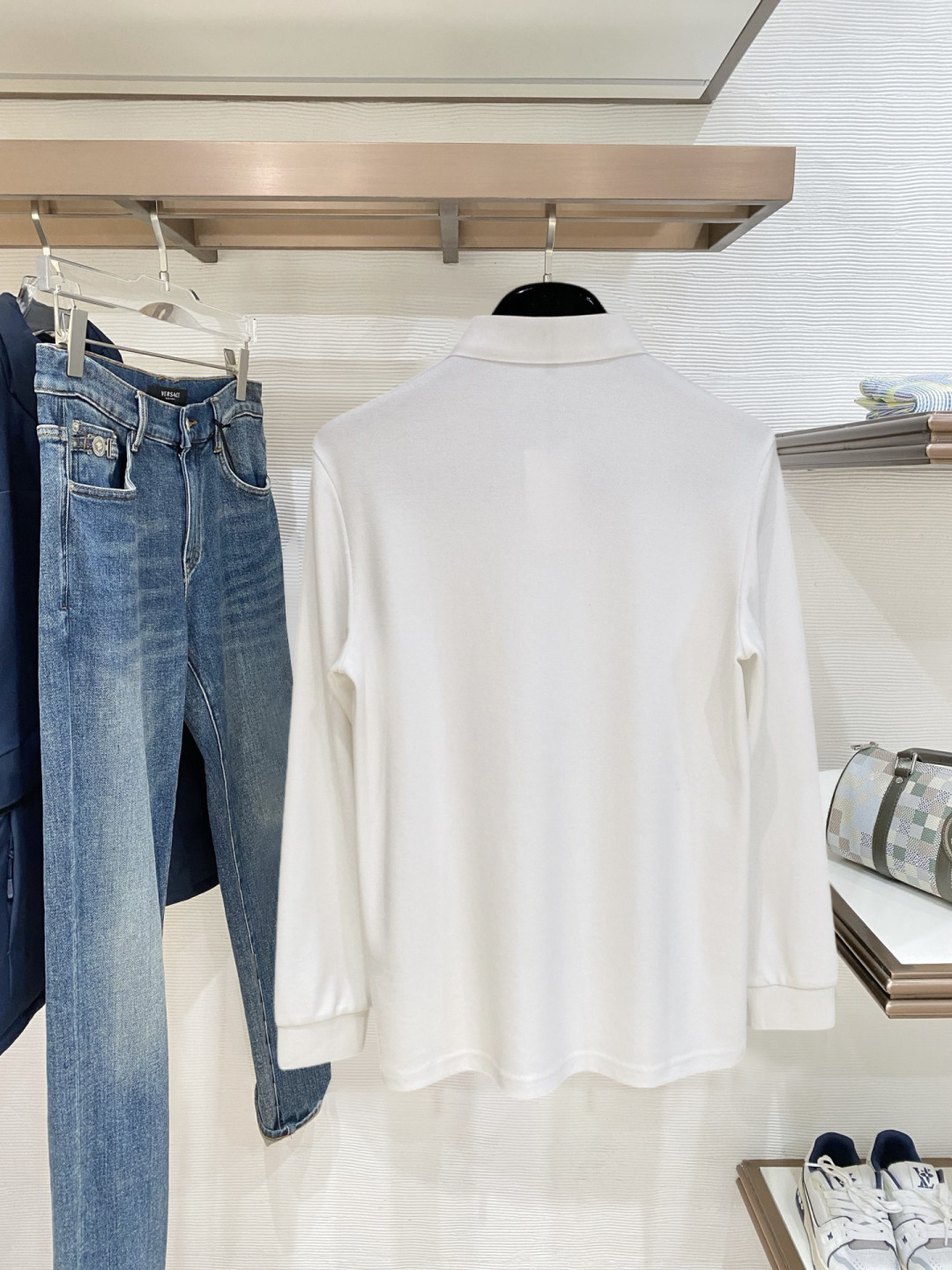 🌾 开春新品 蒙口 独家专供新款原单男士Polo长袖高端定制 高版本 时尚百搭爆款⚠️⚠️✨✨原版进口纯