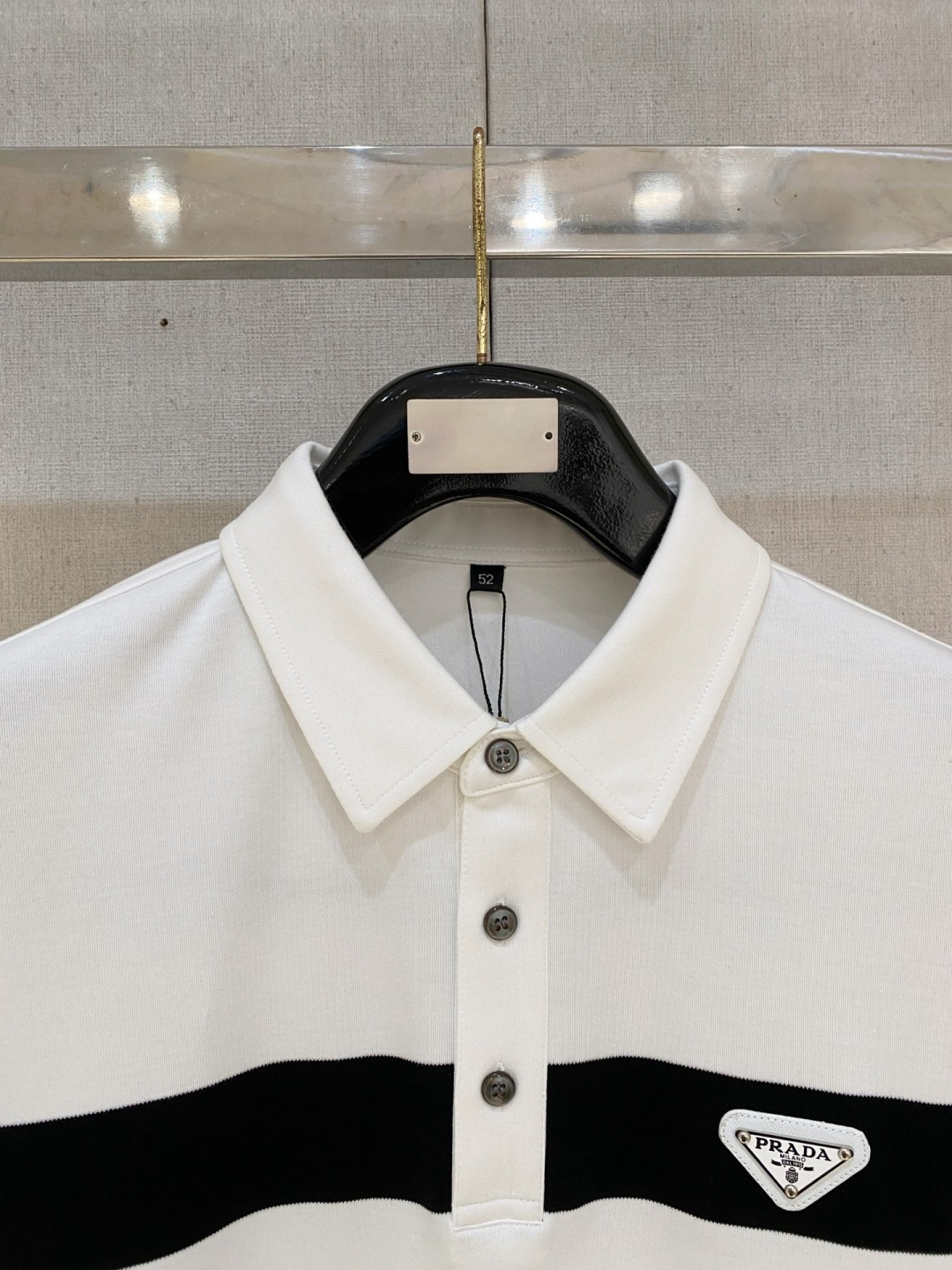 开春新品 普拉达 独家专供新款原单男士Polo长袖高端定制 高版本 时尚百搭爆款⚠️⚠️✨✨原版进口纯棉