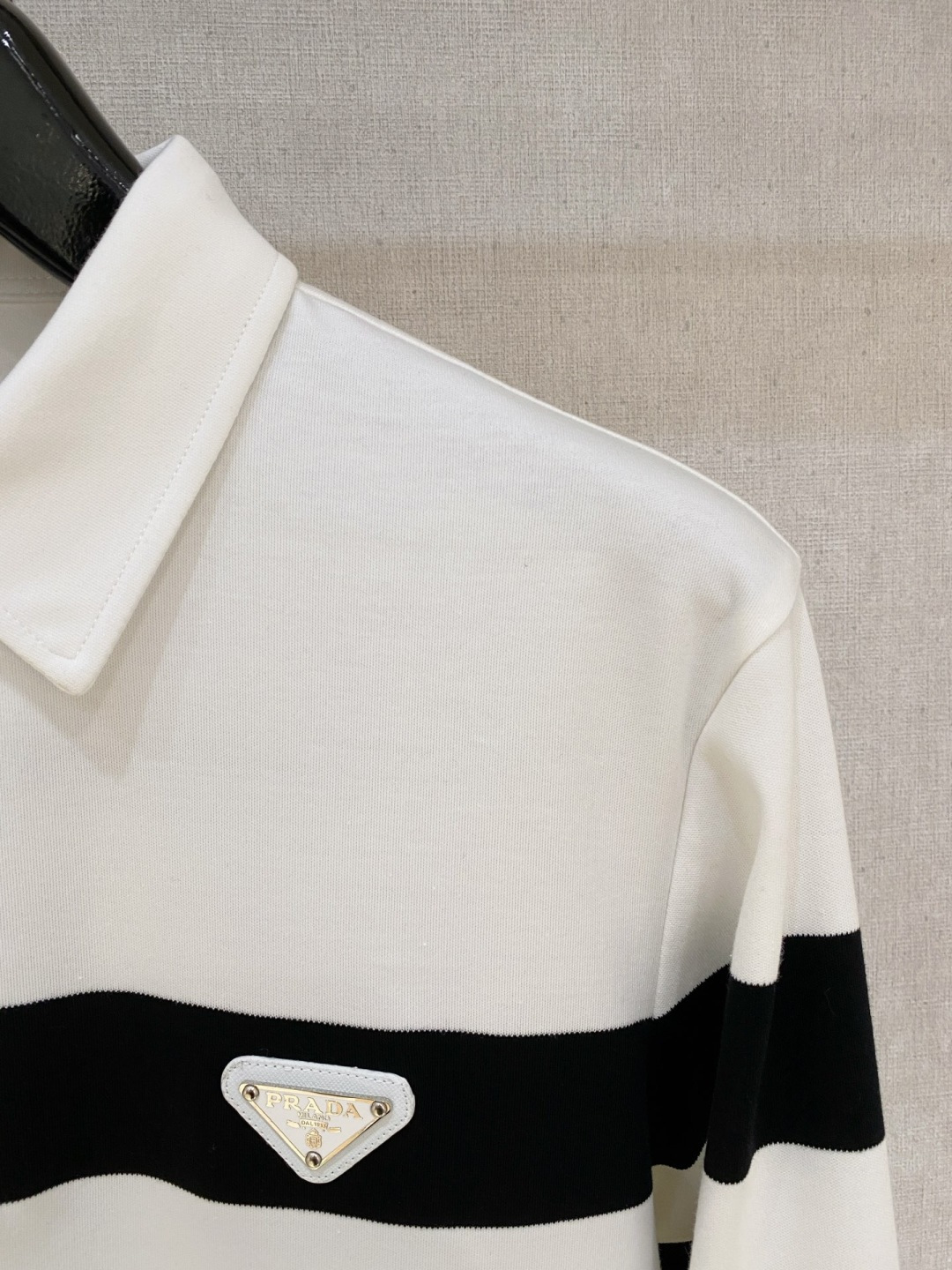 开春新品 普拉达 独家专供新款原单男士Polo长袖高端定制 高版本 时尚百搭爆款⚠️⚠️✨✨原版进口纯棉