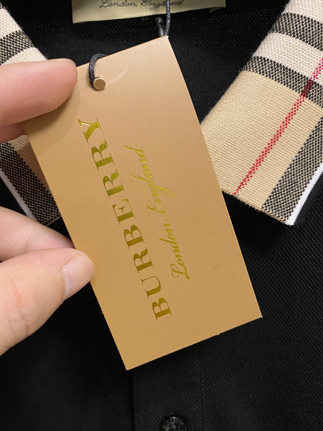 开春新品 巴宝莉独家专供新款原单男士Polo长袖高端定制 高版本 时尚百搭爆款⚠️⚠️✨✨原版进口纯棉面