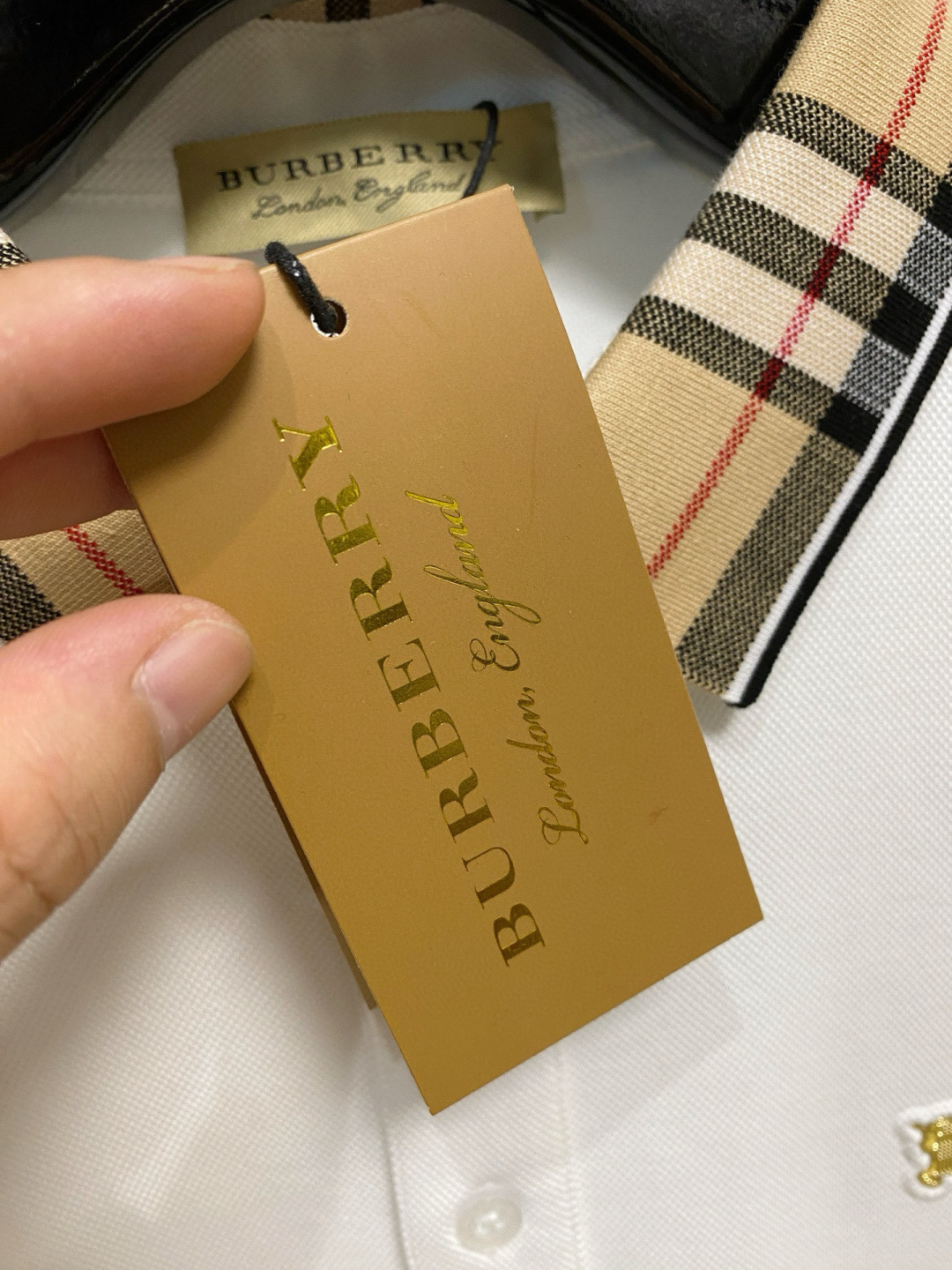 开春新品 巴宝莉独家专供新款原单男士Polo长袖高端定制 高版本 时尚百搭爆款⚠️⚠️✨✨原版进口纯棉面