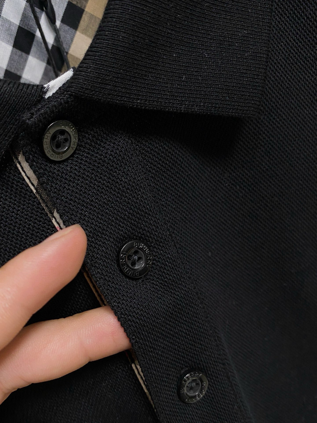 开春新品 巴宝莉独家专供新款原单男士Polo长袖高端定制 高版本 时尚百搭爆款⚠️⚠️✨✨原版进口纯棉面