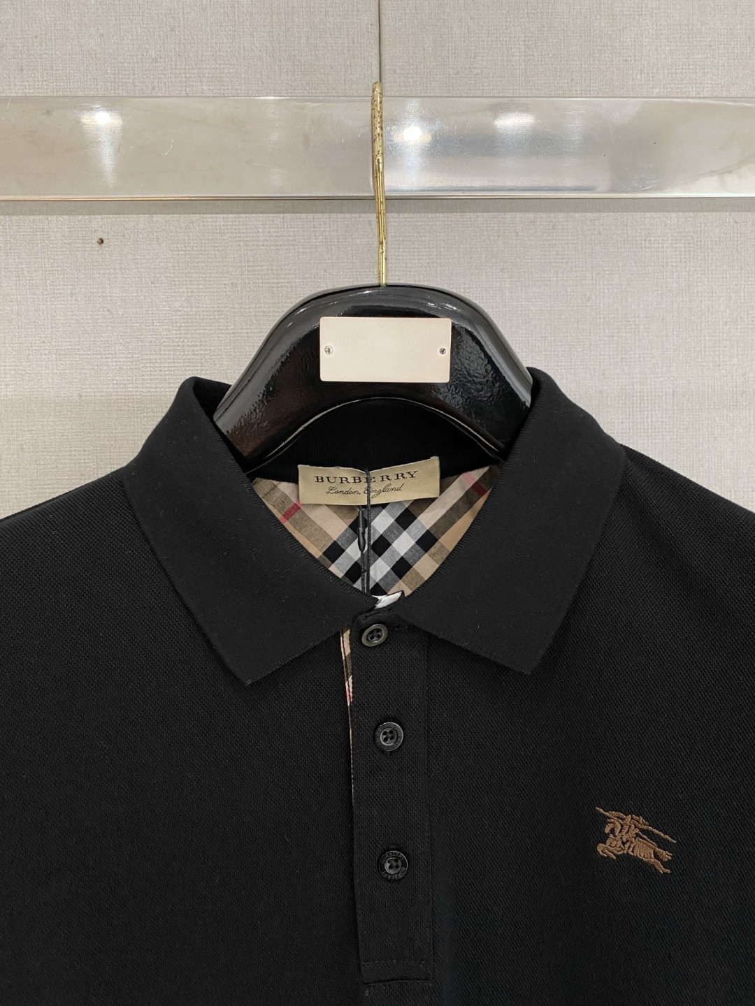 开春新品 巴宝莉独家专供新款原单男士Polo长袖高端定制 高版本 时尚百搭爆款⚠️⚠️✨✨原版进口纯棉面