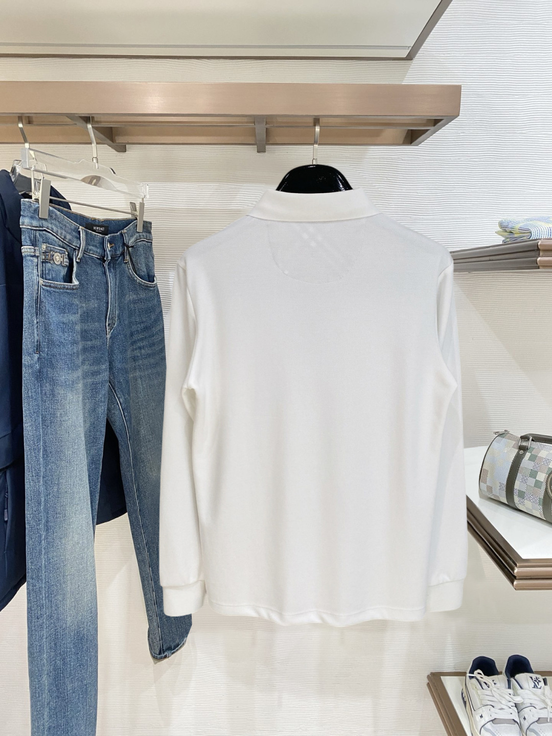 开春新品 巴宝莉 独家专供新款原单男士Polo长袖高端定制 高版本 时尚百搭爆款⚠️⚠️✨✨原版进口纯棉