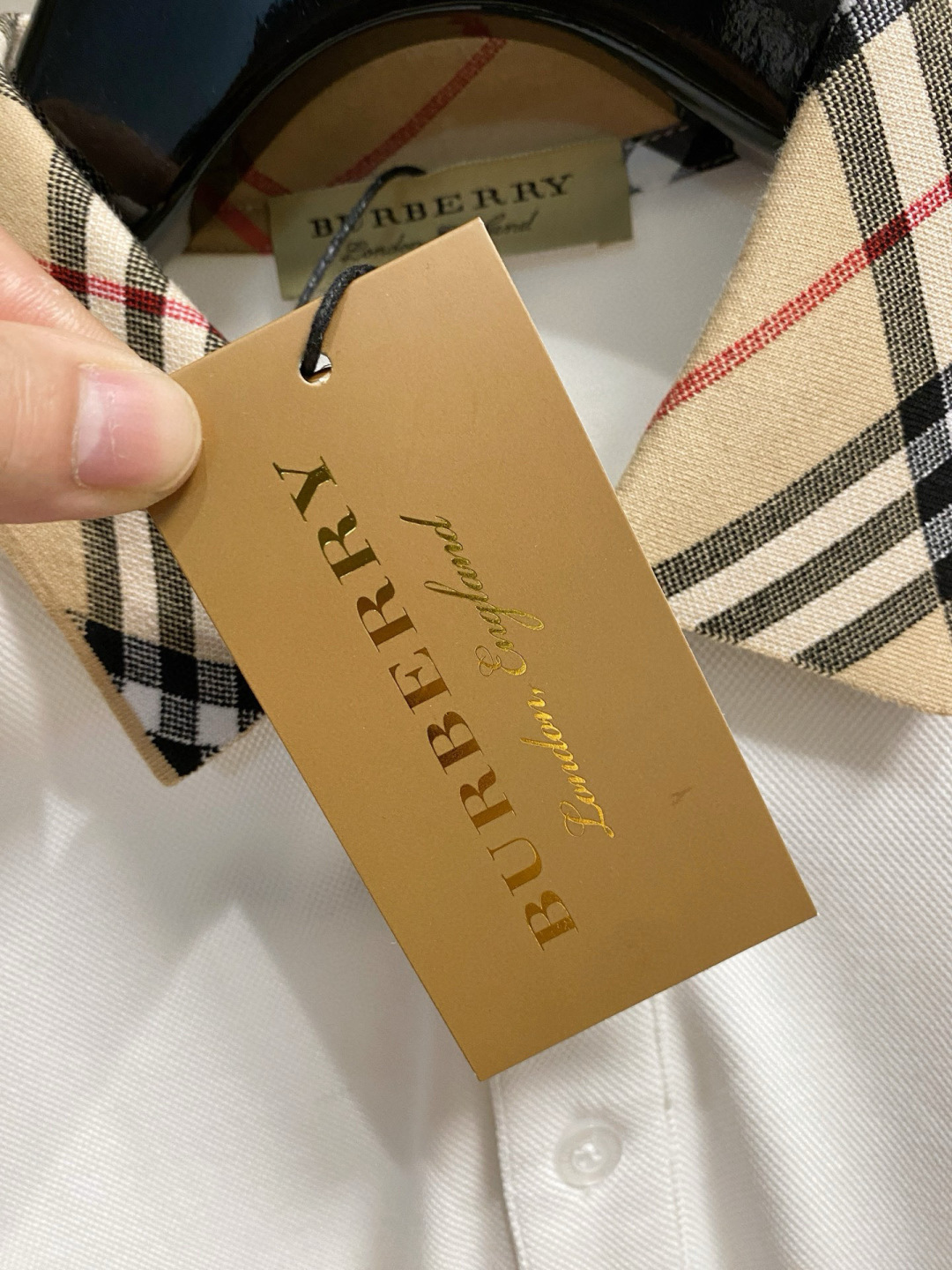 开春新品 巴宝莉独家专供新款原单男士Polo长袖高端定制 高版本 时尚百搭爆款⚠️⚠️✨✨原版进口纯棉面