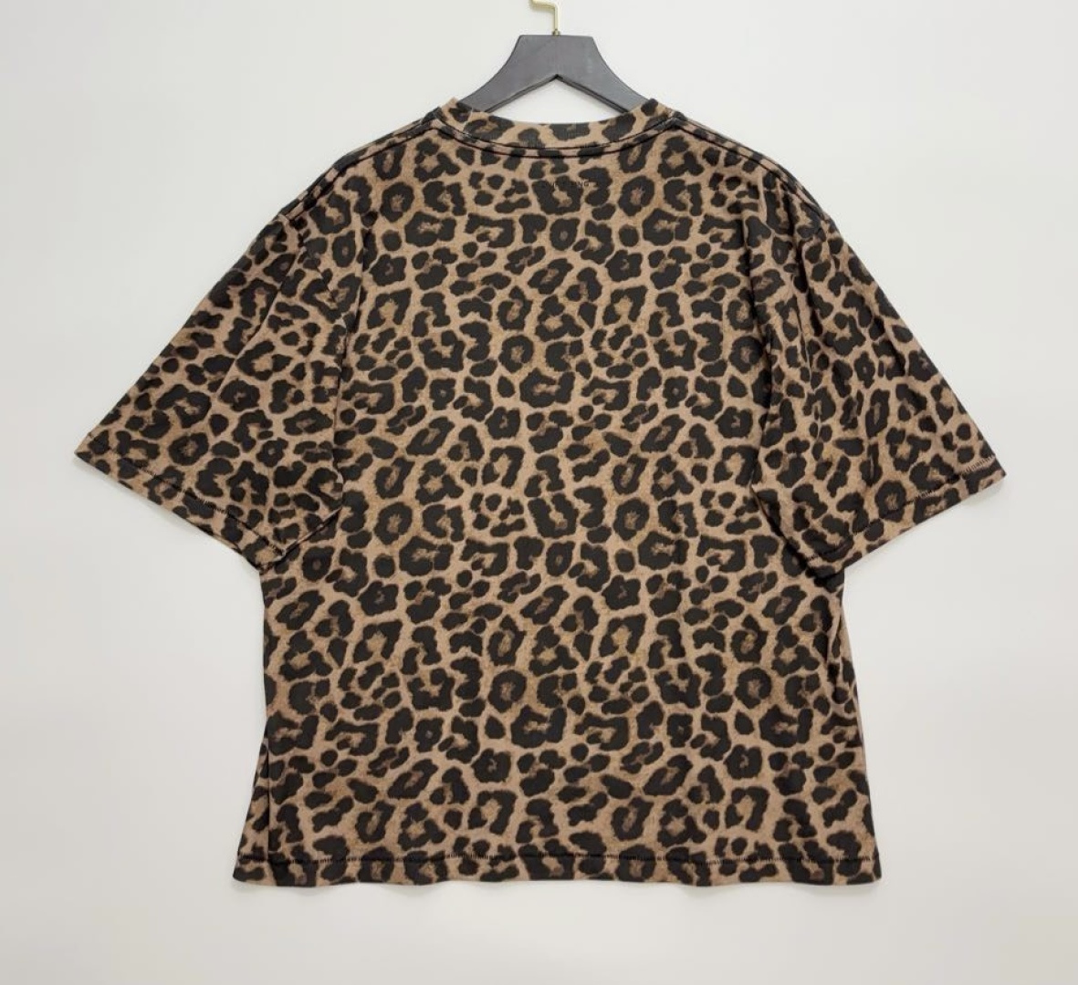 Leopard print short-sleeved top T-shirt - View 12